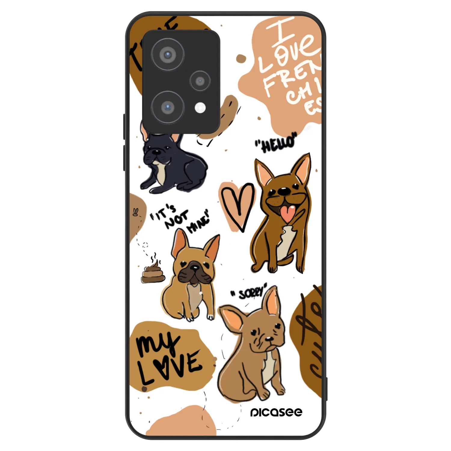 Picasee ULTIMATE CASE za Realme 9 Pro 5G - Frenchies