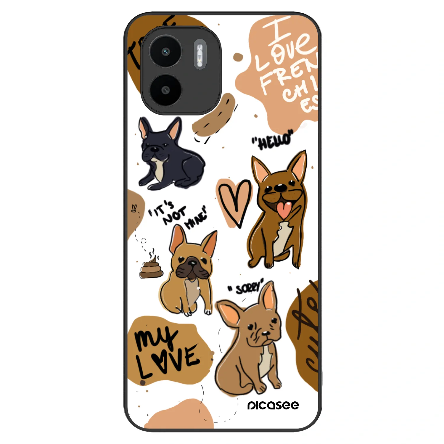 Picasee ULTIMATE CASE za Xiaomi Redmi A2 - Frenchies