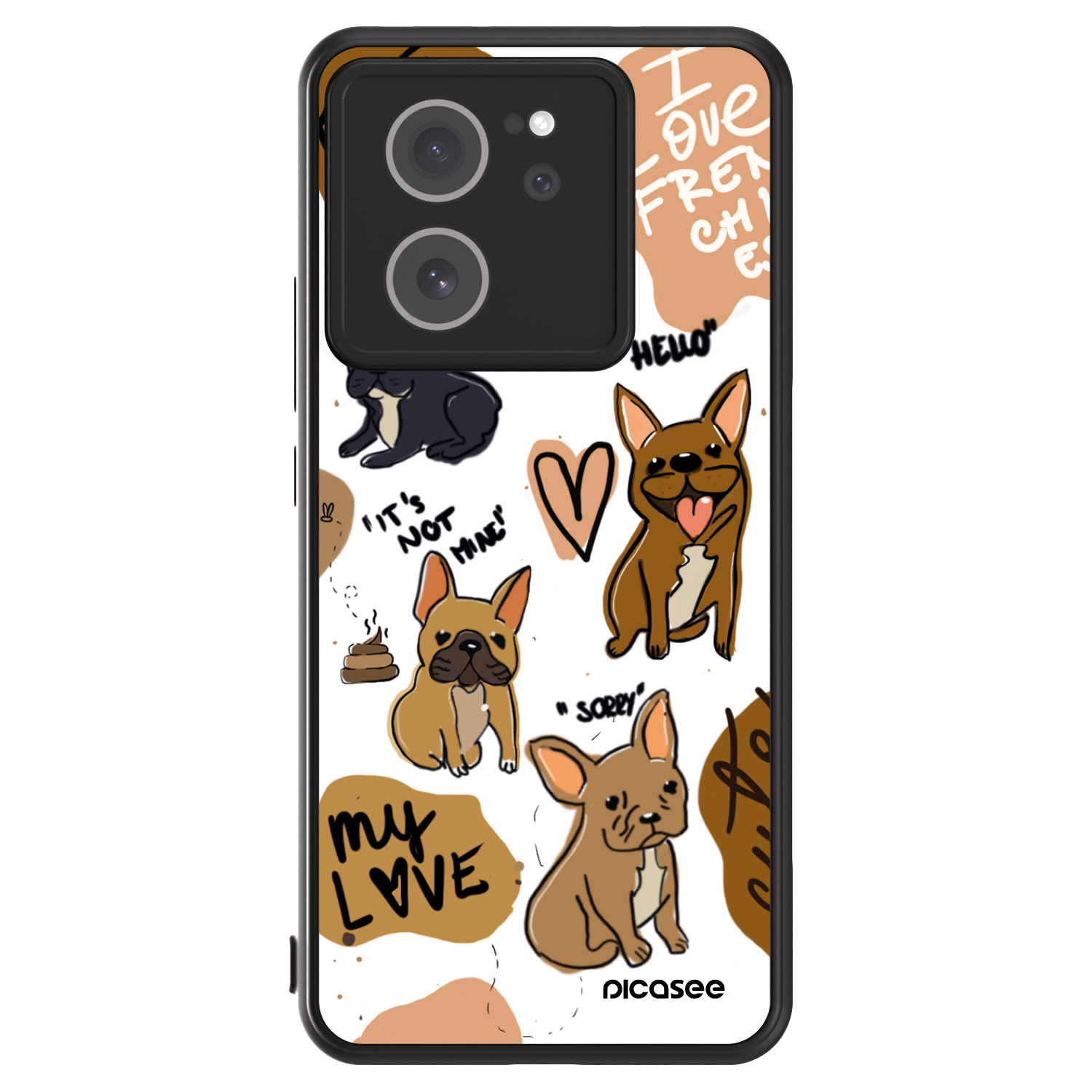 Picasee ULTIMATE CASE za Xiaomi 13T - Frenchies