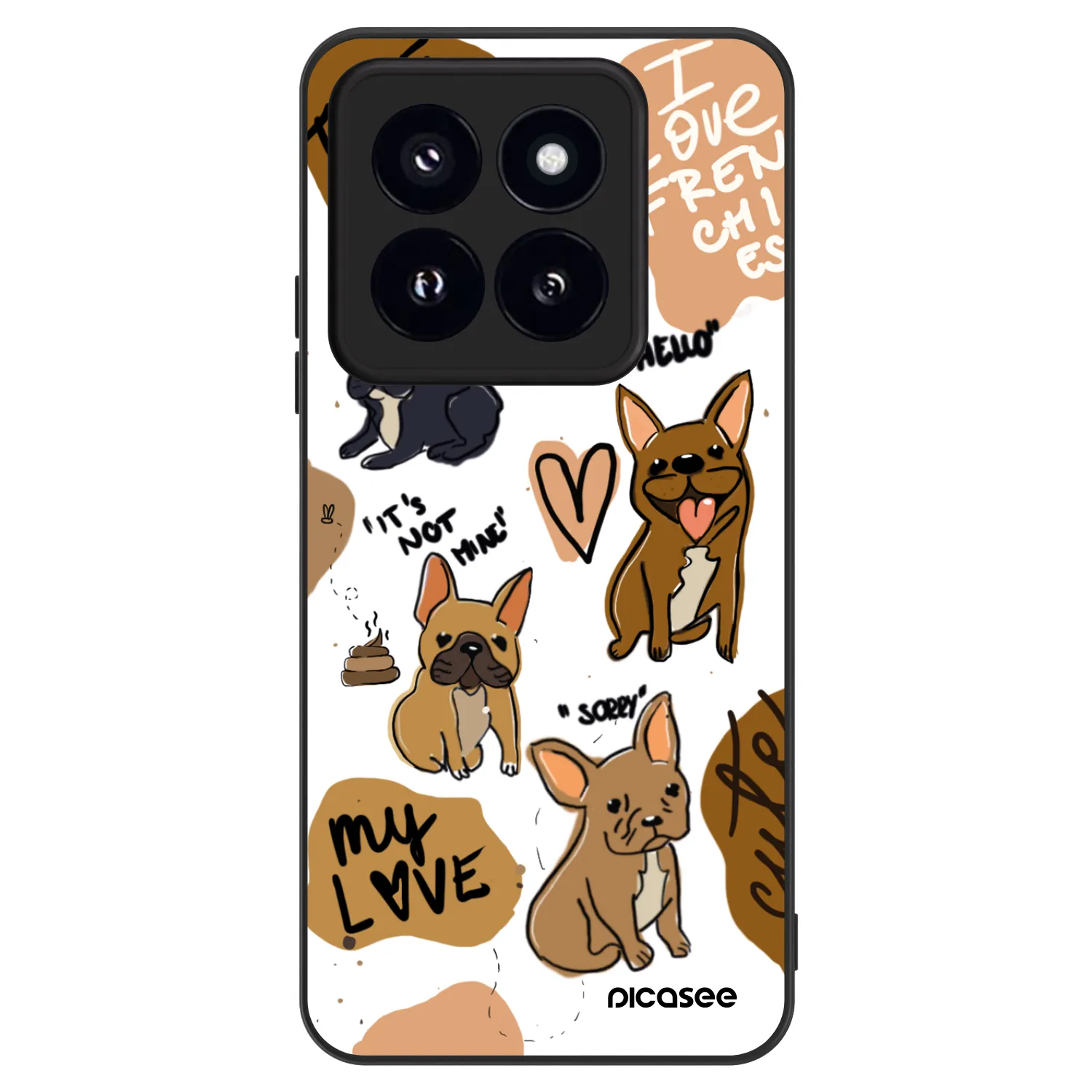 Picasee ULTIMATE CASE za Xiaomi 14 Pro - Frenchies
