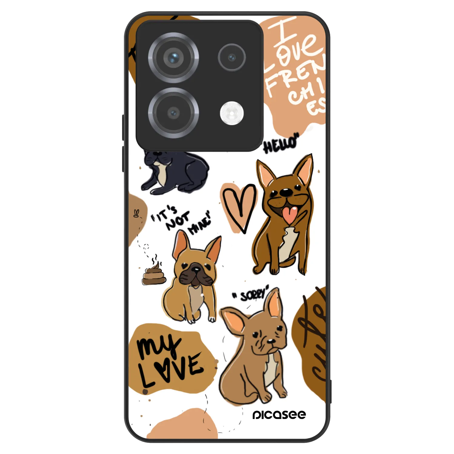 Picasee ULTIMATE CASE za Xiaomi Poco X6 - Frenchies
