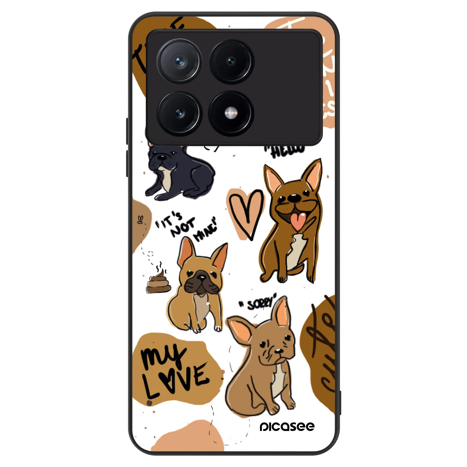 Picasee ULTIMATE CASE za Xiaomi Poco X6 Pro - Frenchies