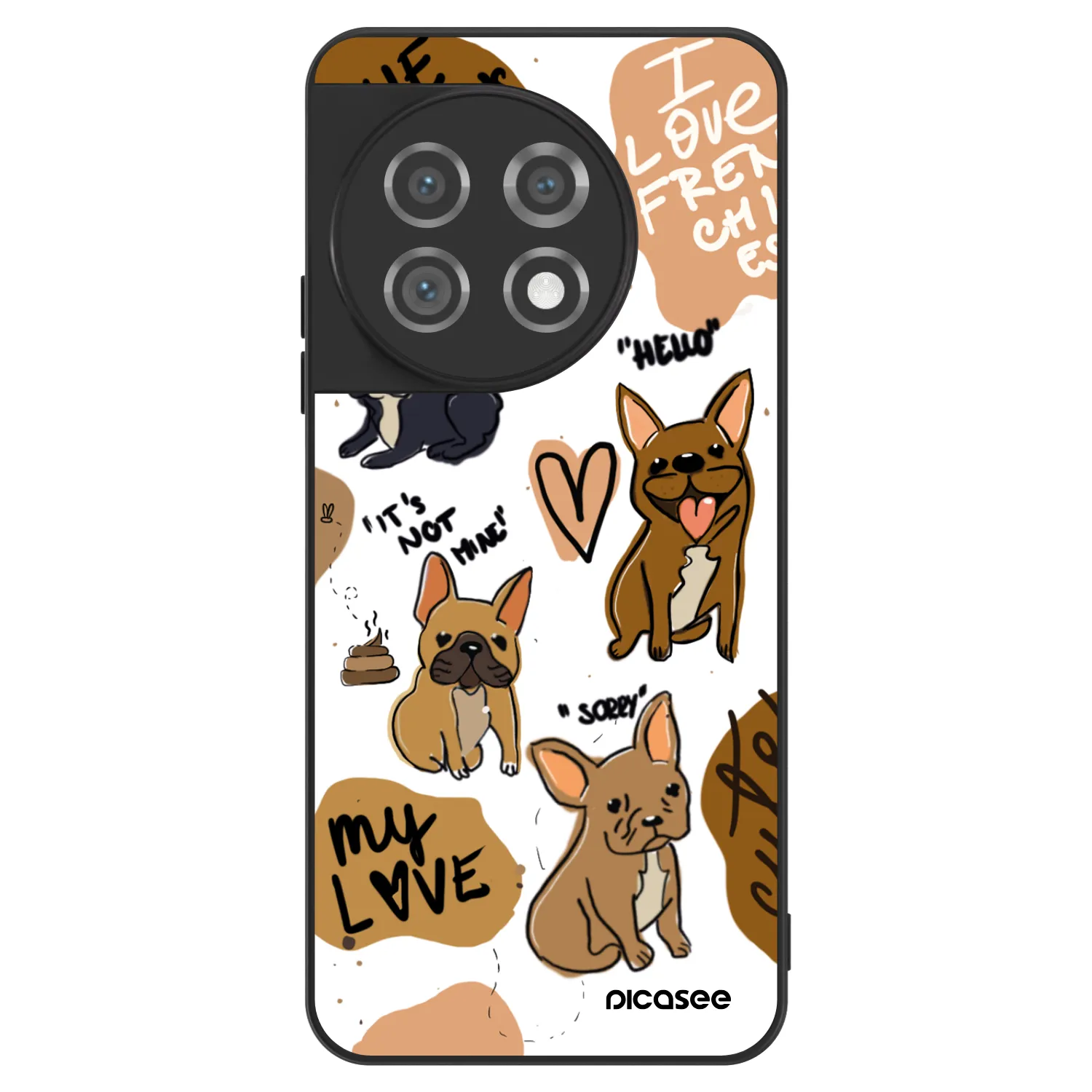 Picasee ULTIMATE CASE za OnePlus 11 5G - Frenchies