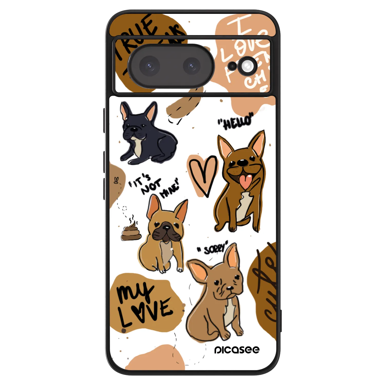 Picasee ULTIMATE CASE za Google Pixel 8a - Frenchies