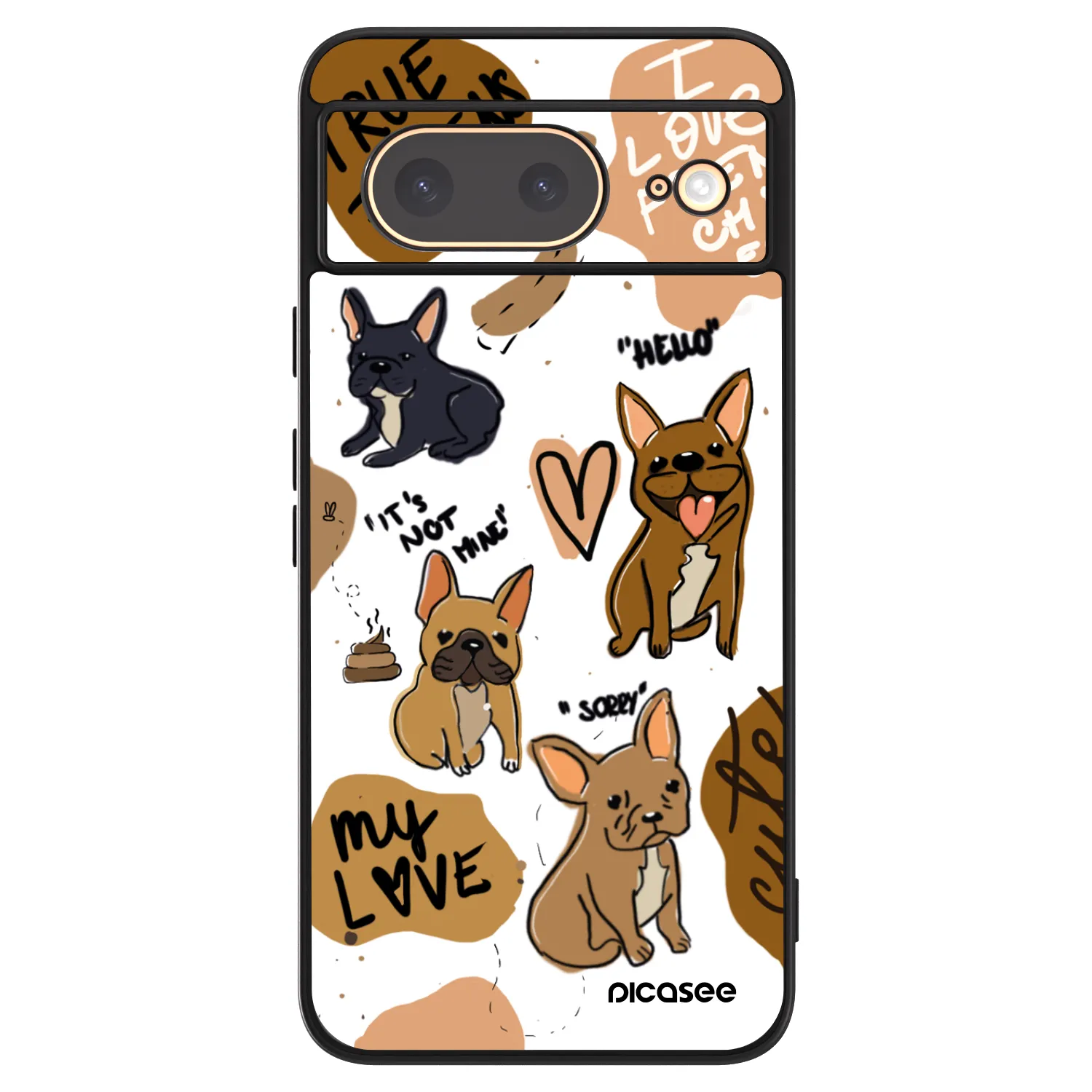 Picasee ULTIMATE CASE za Google Pixel 8 - Frenchies