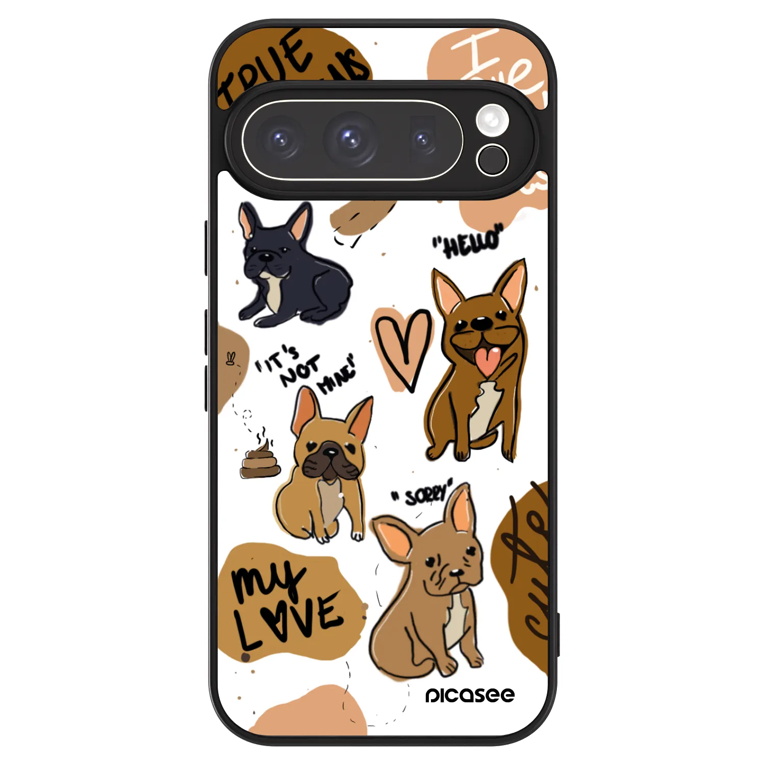 Picasee ULTIMATE CASE za Google Pixel 9 Pro - Frenchies