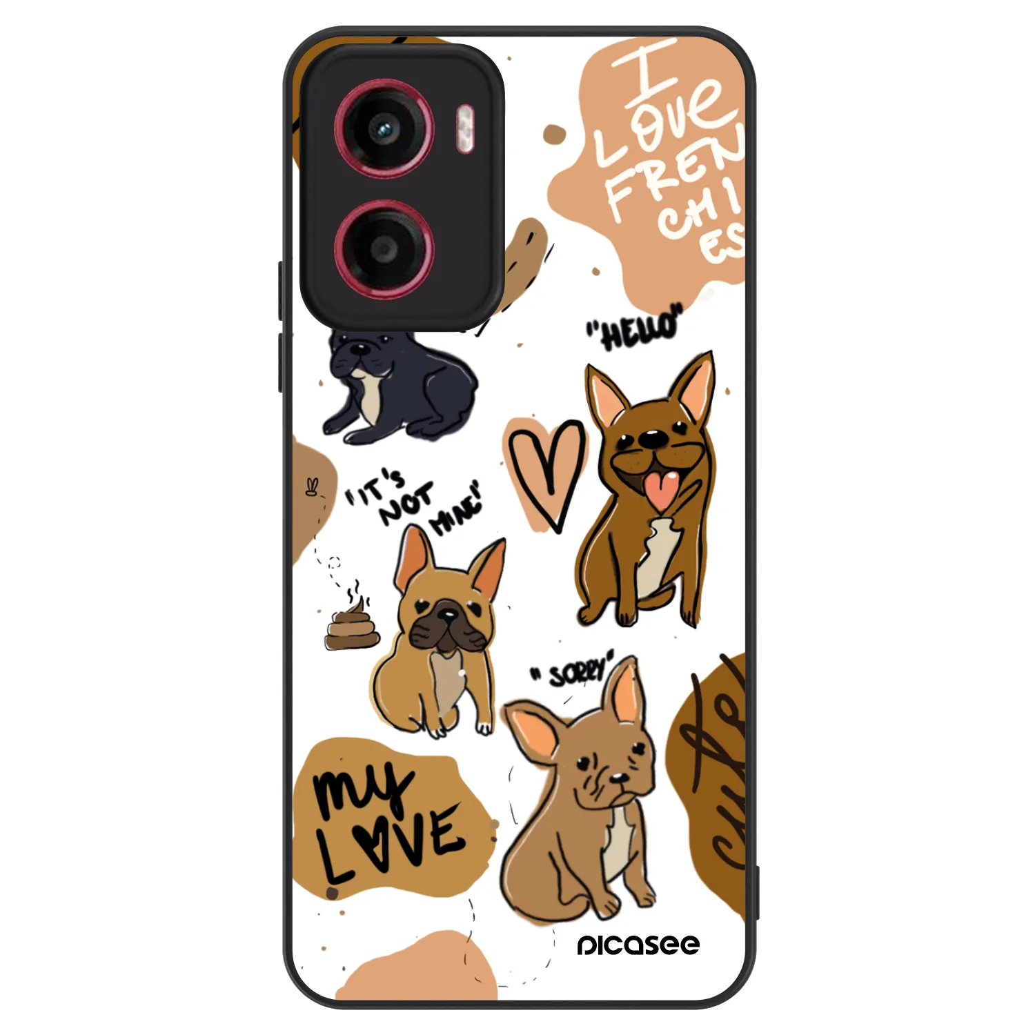 Picasee ULTIMATE CASE za Motorola Moto G05 - Frenchies