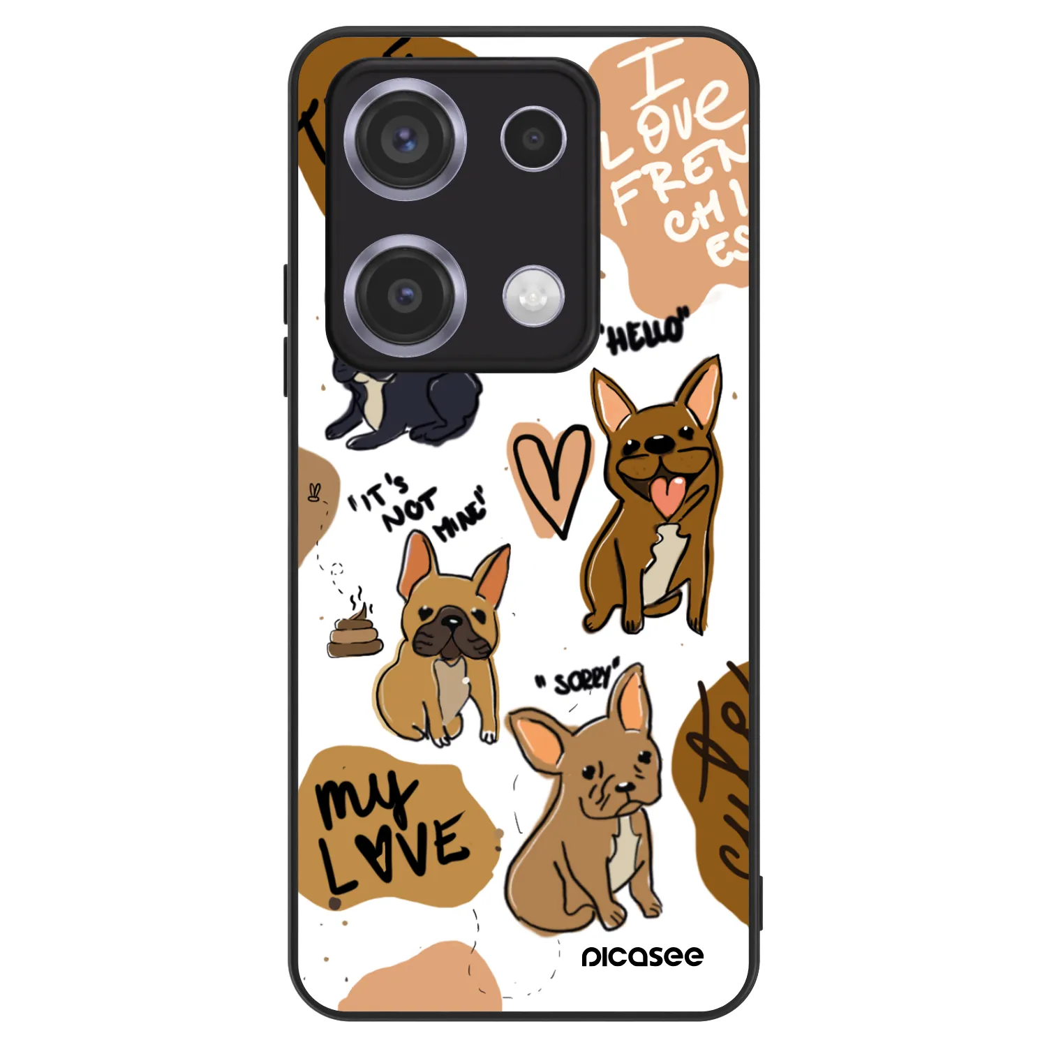 Picasee ULTIMATE CASE za Xiaomi Redmi Note 14S - Frenchies