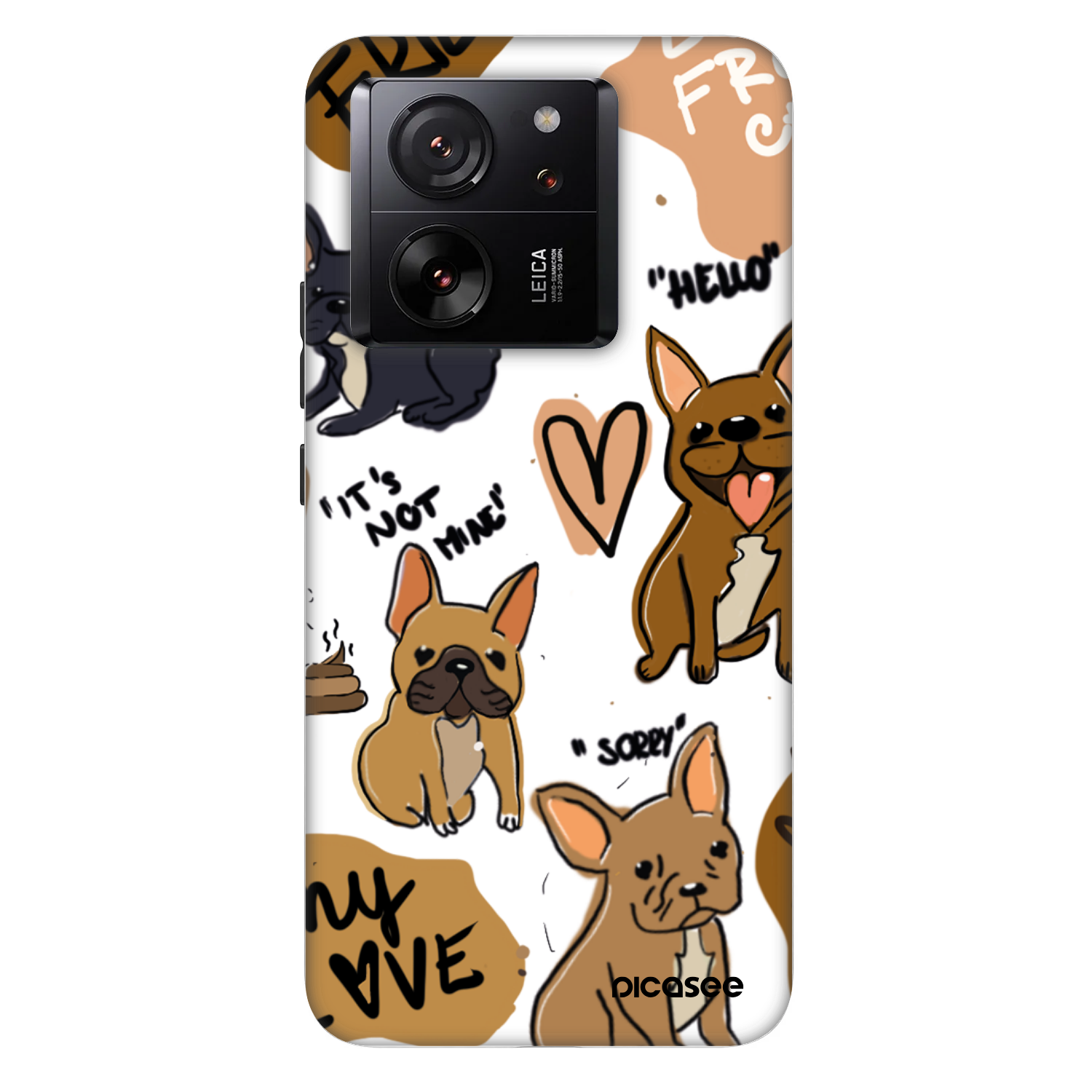 Picasee Fashion Case za Xiaomi 13T Pro - Frenchies