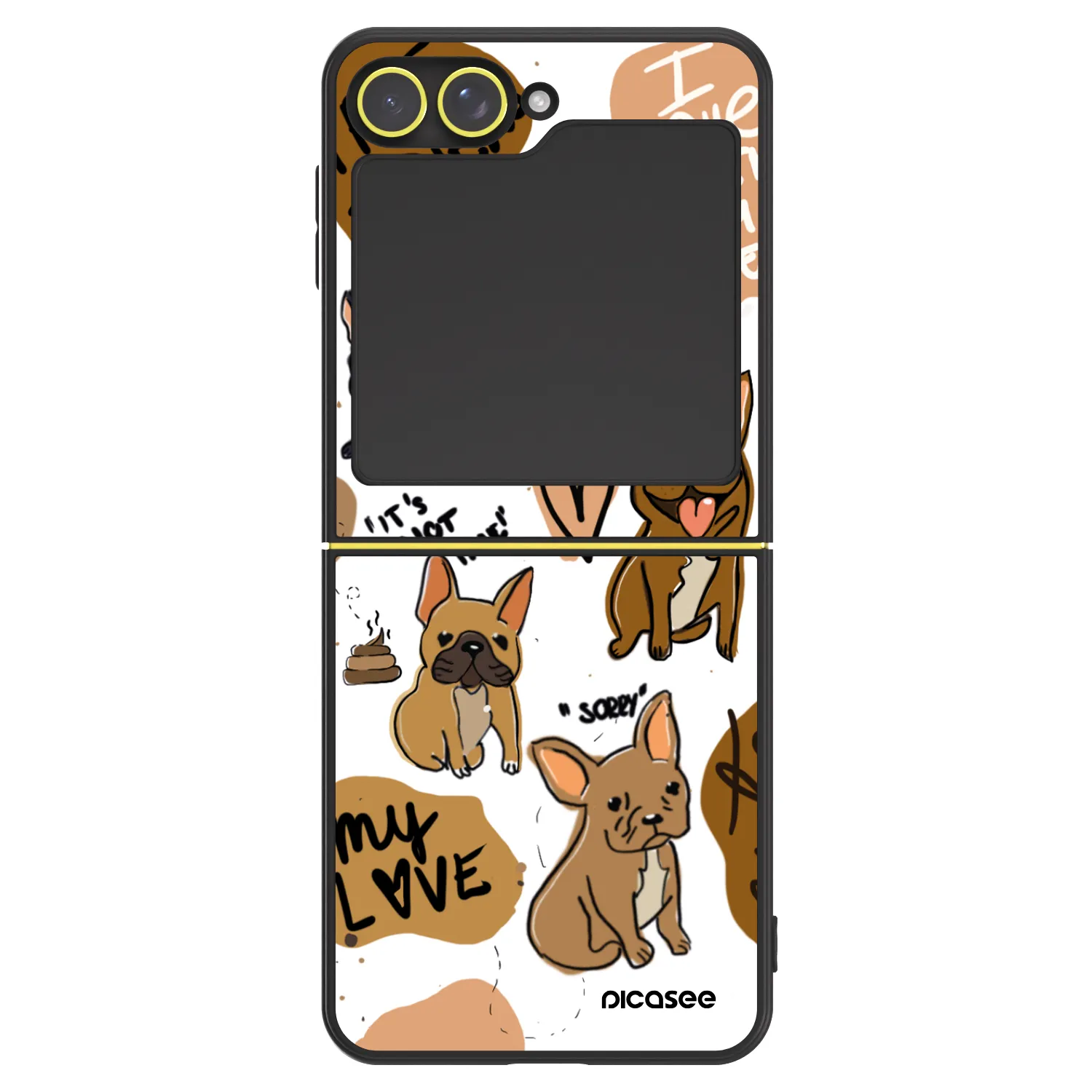 Picasee ULTIMATE CASE za Samsung Galaxy Z Flip7 FE 5G - Frenchies