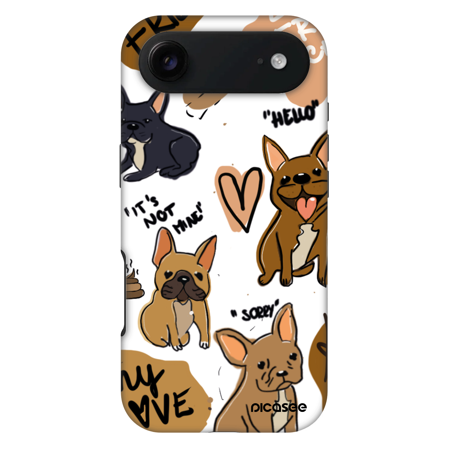 Picasee Fashion Case MagSafe za Apple iPhone Air - Frenchies