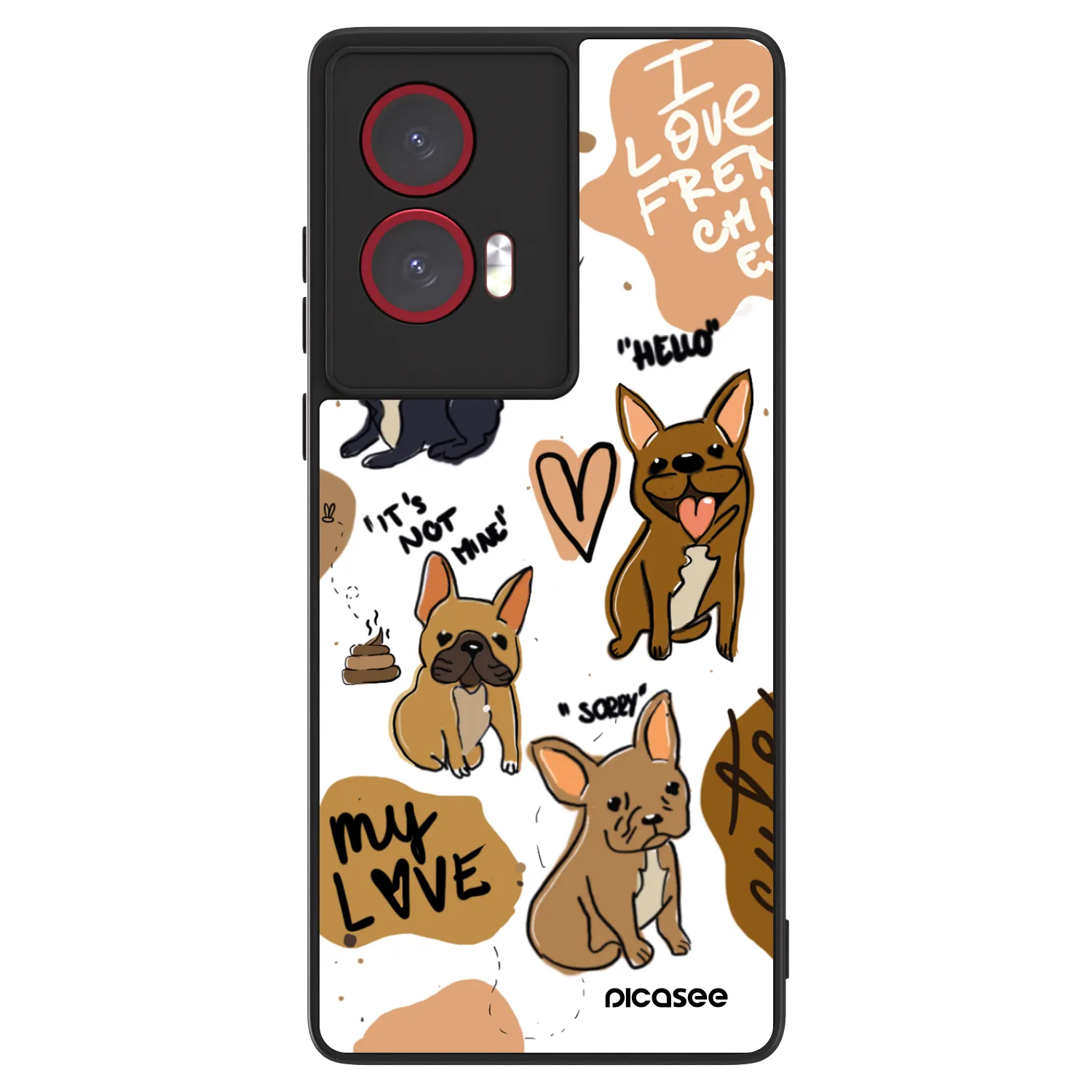 Picasee ULTIMATE CASE za Motorola Edge 50 Fusion - Frenchies