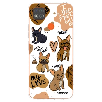 Picasee silikonska prozirna maskica za Xiaomi Redmi 9C - Frenchies