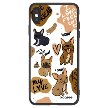Picasee ULTIMATE CASE za Apple iPhone XS Max - Frenchies