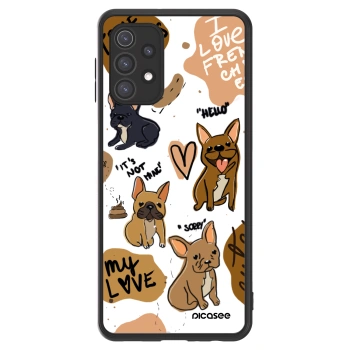 Picasee ULTIMATE CASE za Samsung Galaxy A32 5G A326B - Frenchies