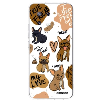 Picasee silikonska prozirna maskica za Xiaomi 13 Pro - Frenchies