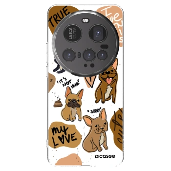 Picasee silikonska prozirna maskica za Xiaomi 15 Ultra - Frenchies