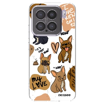 Picasee silikonska prozirna maskica za Xiaomi 15 - Frenchies