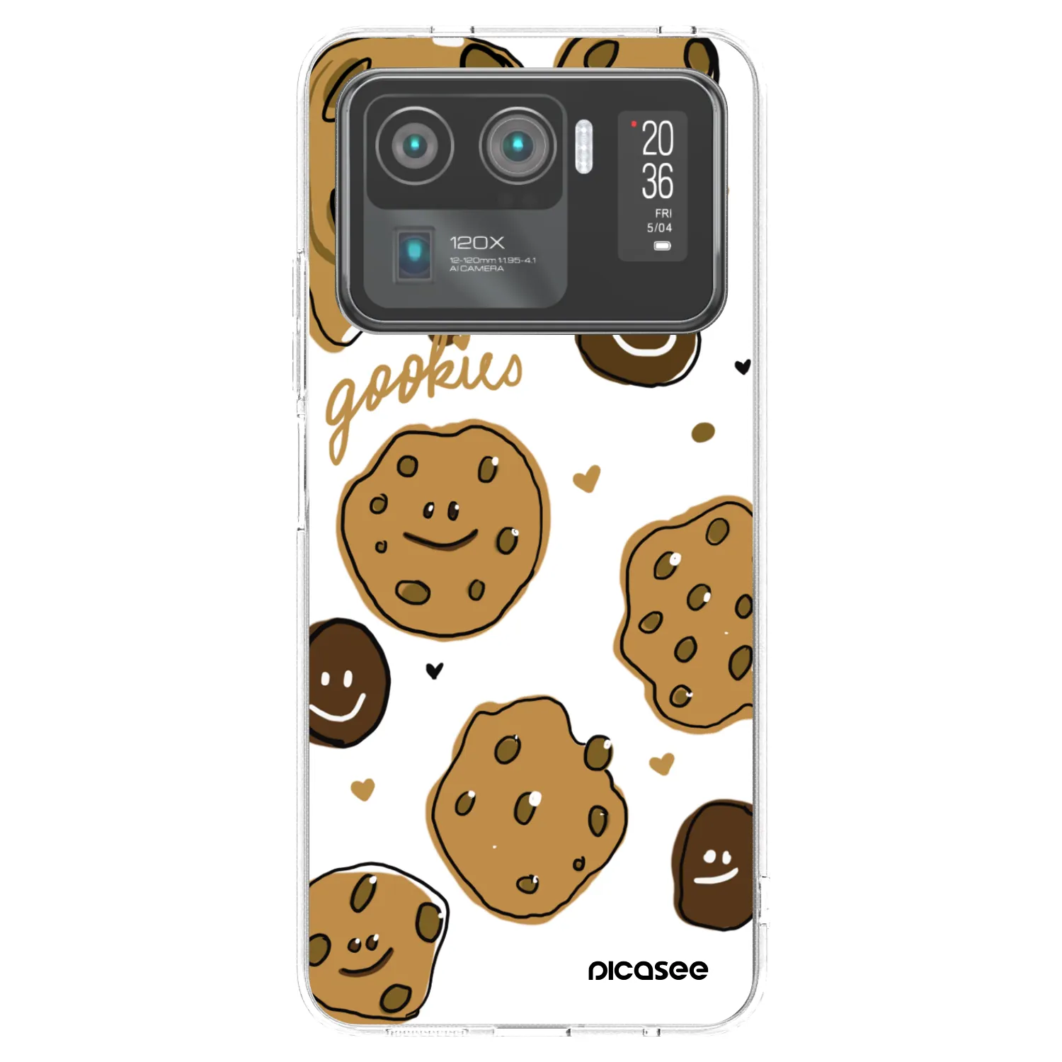 Picasee silikonska prozirna maskica za Xiaomi Mi 11 Ultra - Gookies