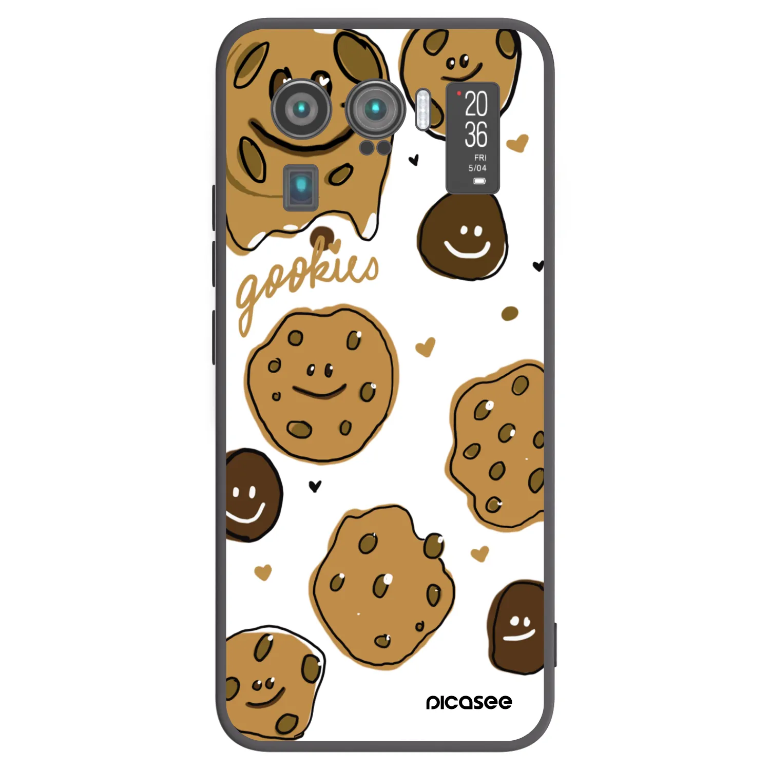 Picasee crna silikonska maskica za Xiaomi Mi 11 Ultra - Gookies