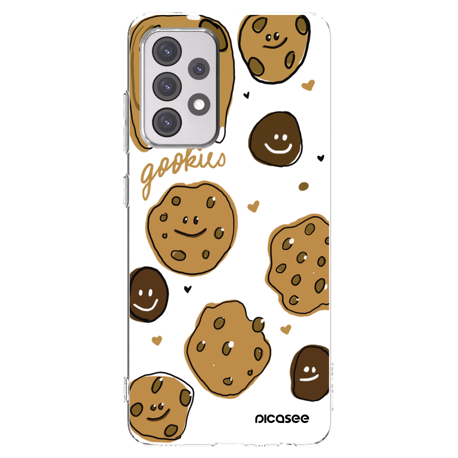 Picasee silikonska prozirna maskica za Samsung Galaxy A52s 5G A528B - Gookies