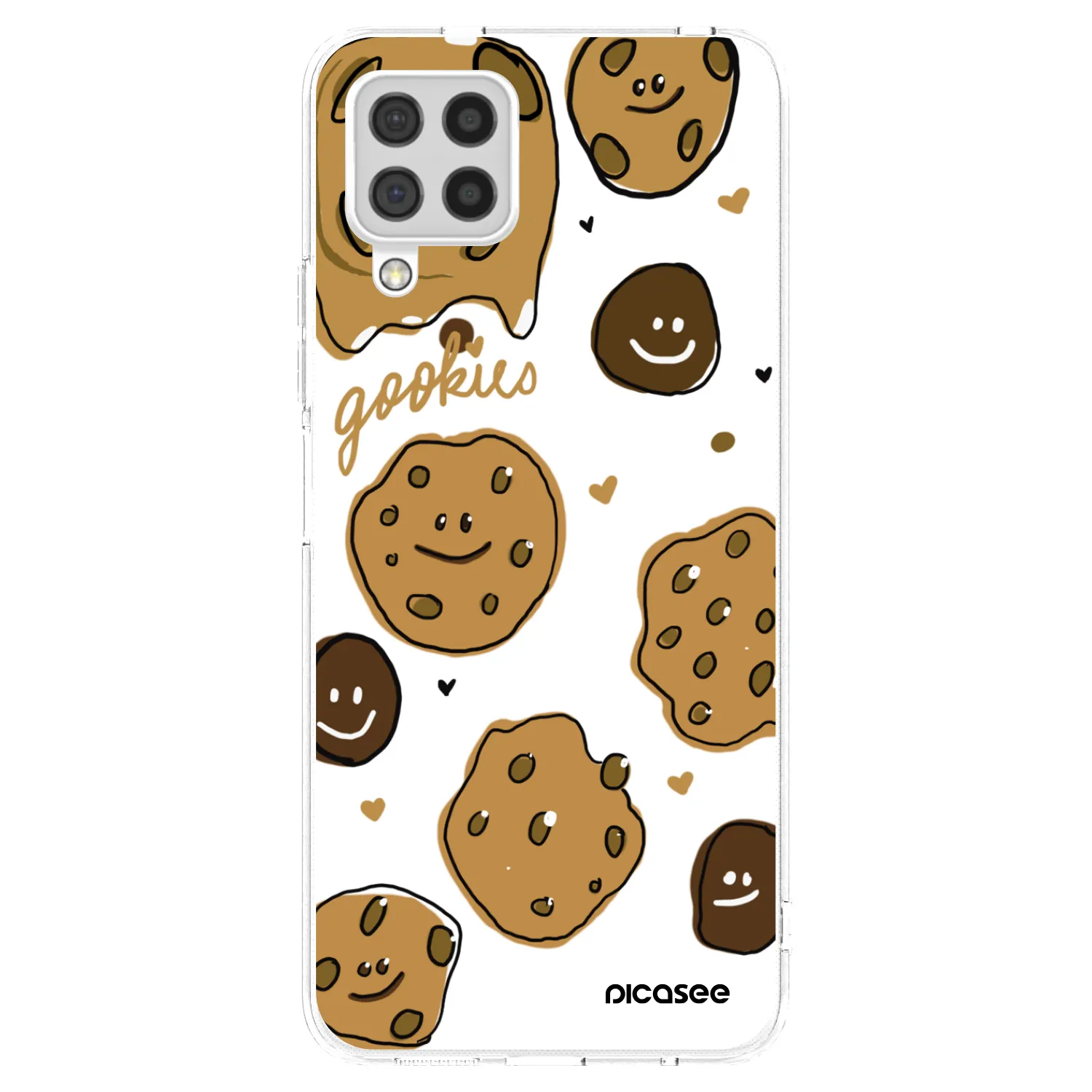 Picasee silikonska prozirna maskica za Samsung Galaxy A22 A225F 4G - Gookies