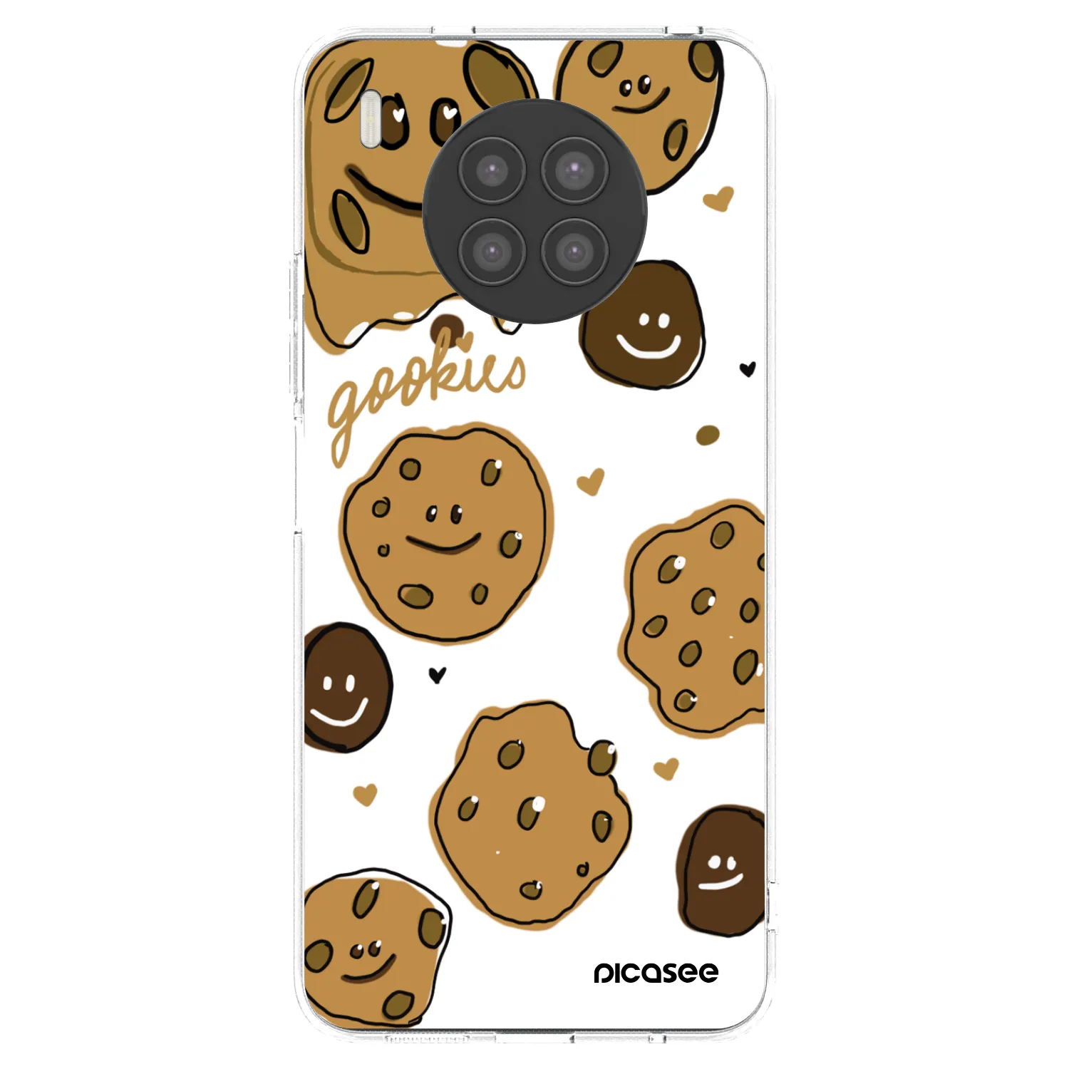 Picasee silikonska prozirna maskica za Huawei Nova 8i - Gookies