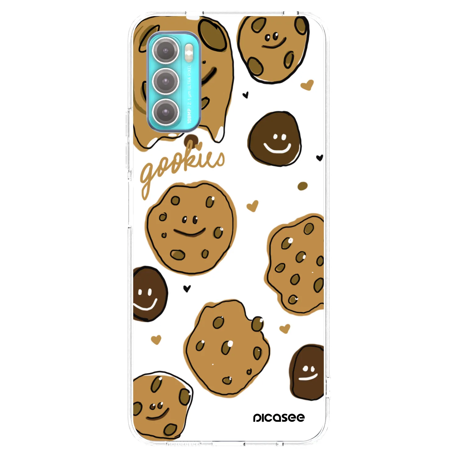 Picasee silikonska prozirna maskica za Motorola Moto G60 - Gookies