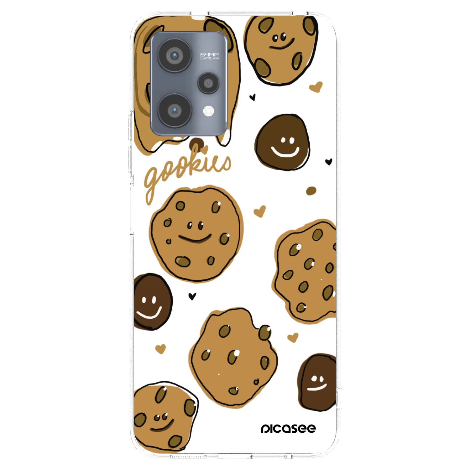 Picasee silikonska prozirna maskica za Realme 9 Pro 5G - Gookies
