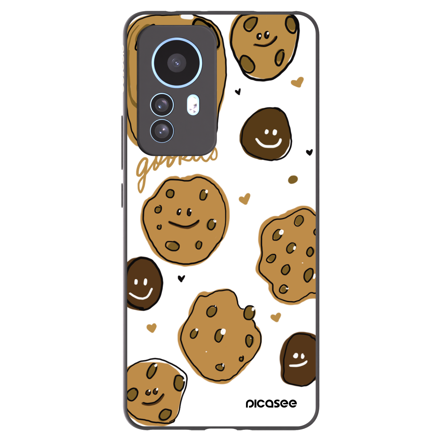 Picasee crna silikonska maskica za Xiaomi 12T Pro - Gookies