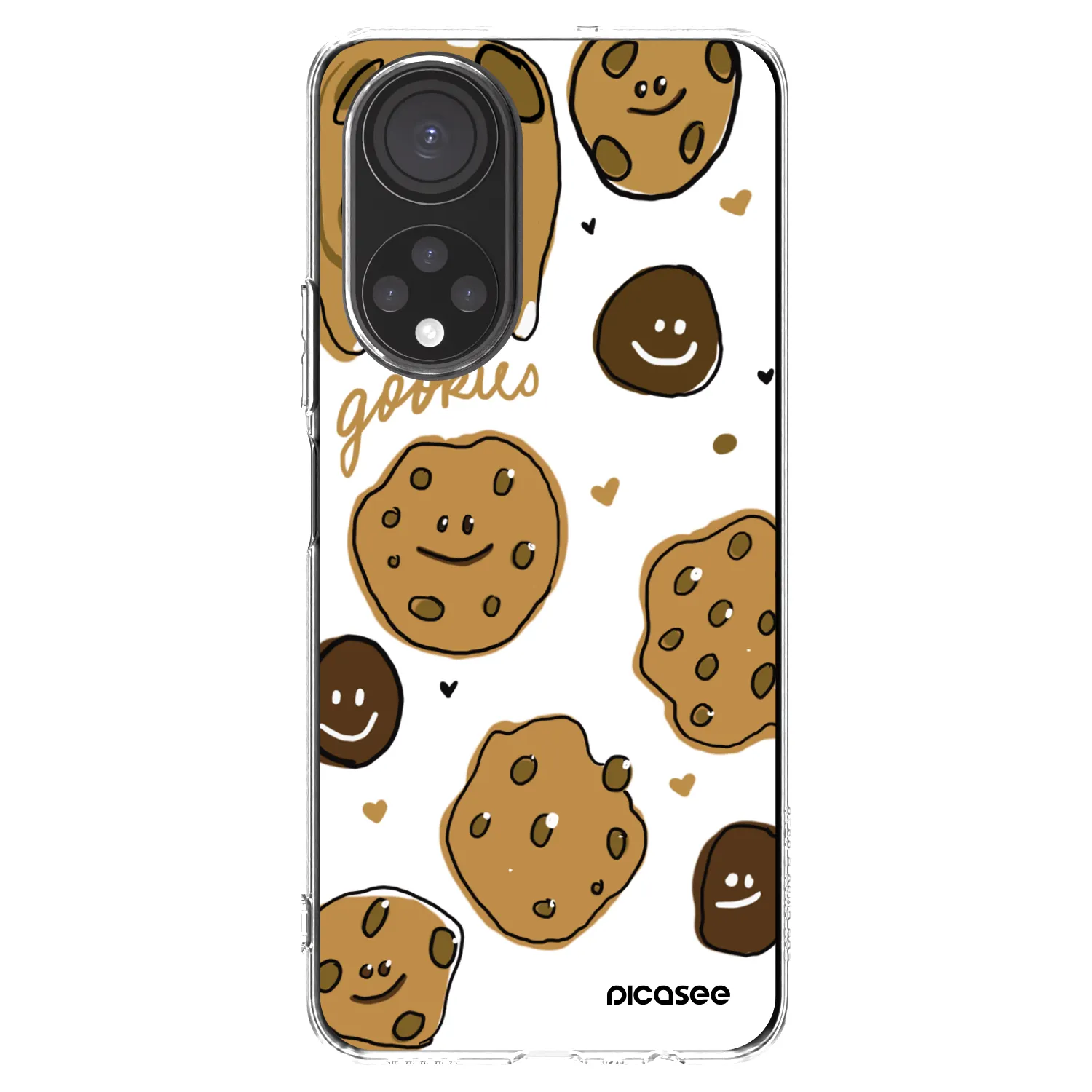 Picasee silikonska prozirna maskica za Honor X7 - Gookies