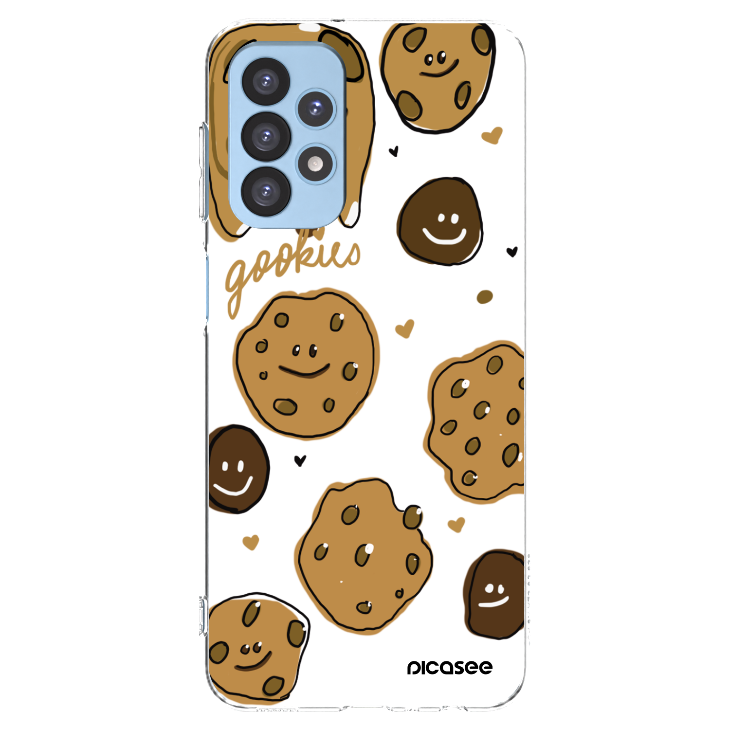 Picasee silikonska prozirna maskica za Samsung Galaxy A23 A235F 4G - Gookies