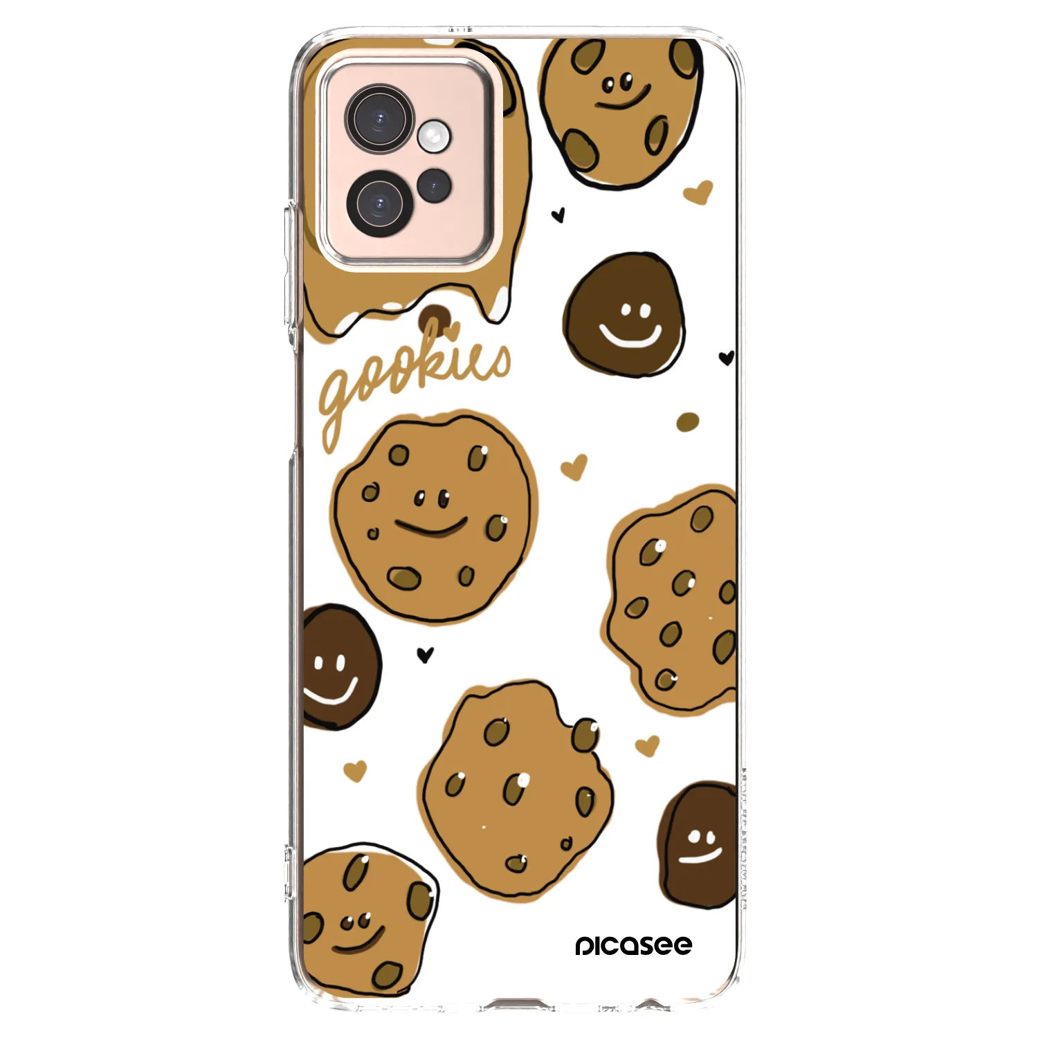 Picasee silikonska prozirna maskica za Motorola Moto G32 - Gookies