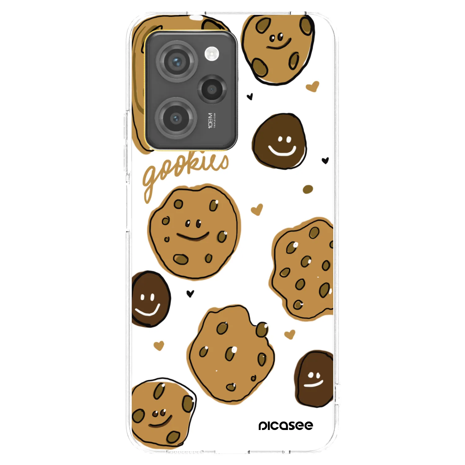 Picasee crna silikonska maskica za Xiaomi Poco X5 Pro - Gookies