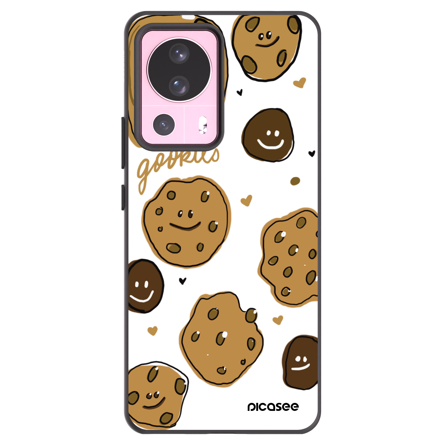 Picasee crna silikonska maskica za Xiaomi 13 Lite - Gookies