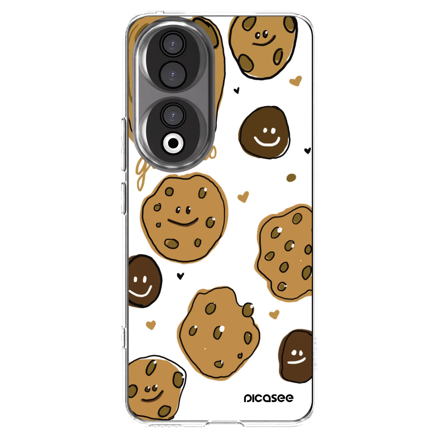 Picasee silikonska prozirna maskica za Honor 90 5G - Gookies