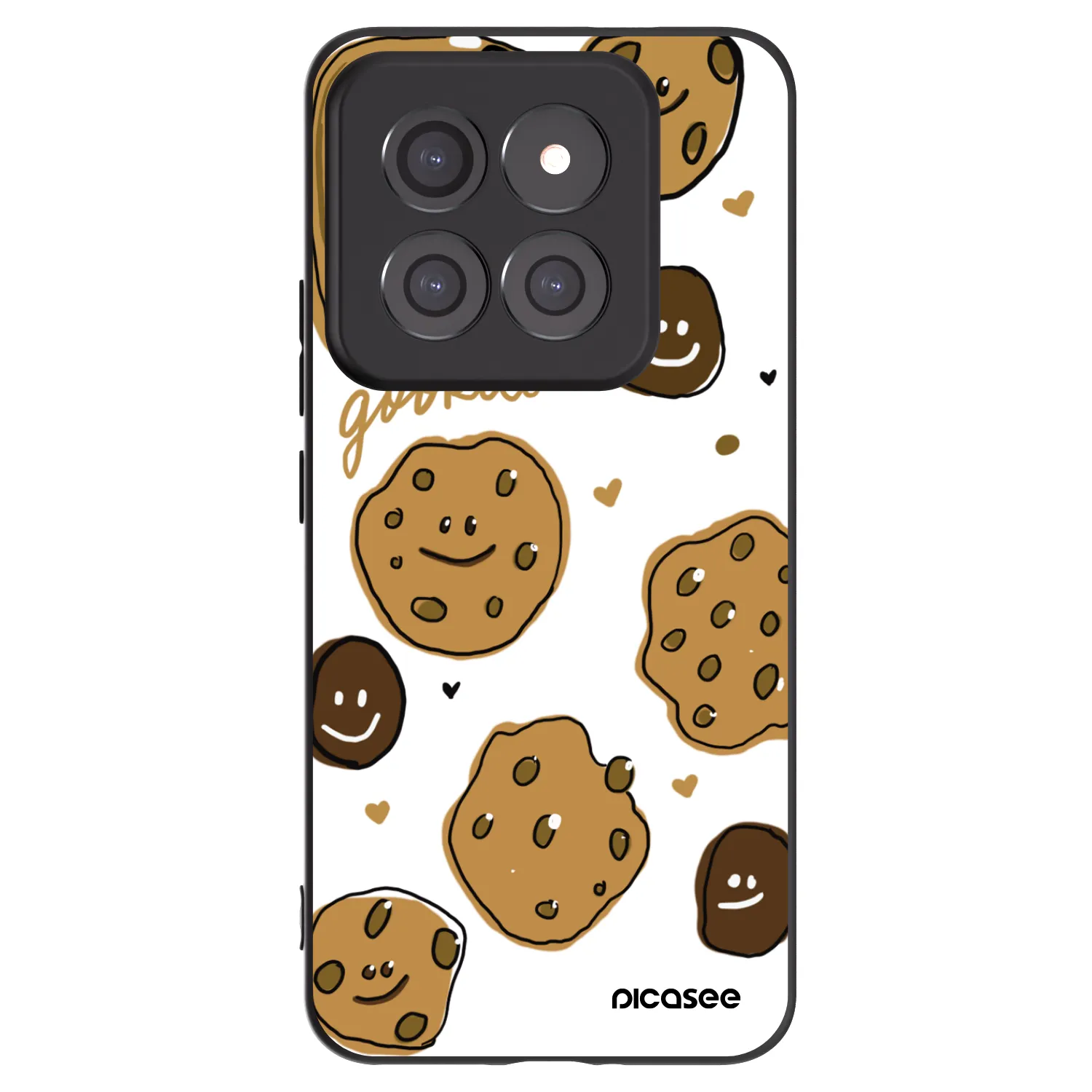 Picasee crna silikonska maskica za Xiaomi 14 Pro - Gookies