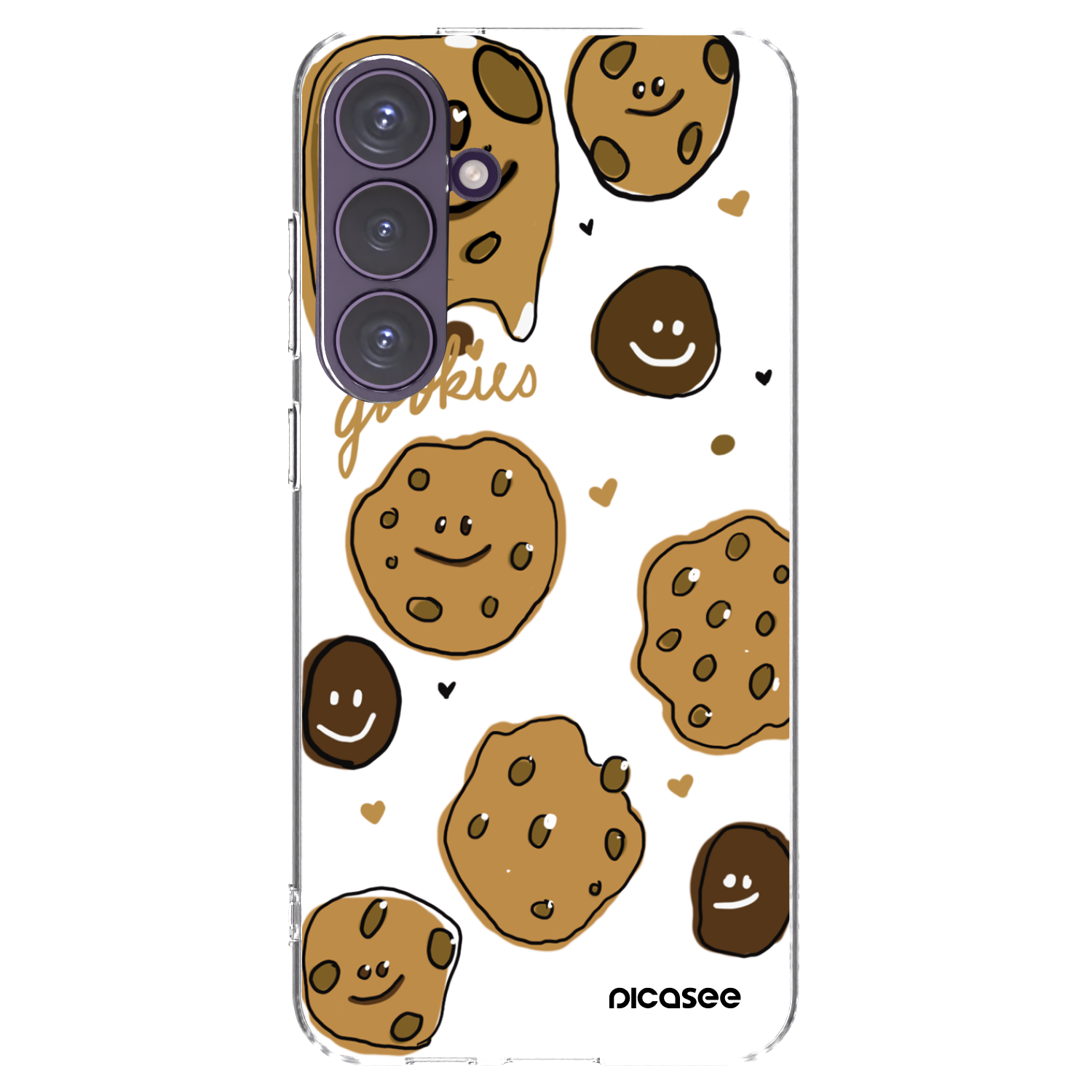 Picasee silikonska prozirna maskica za Samsung Galaxy S24+ S926B 5G - Gookies