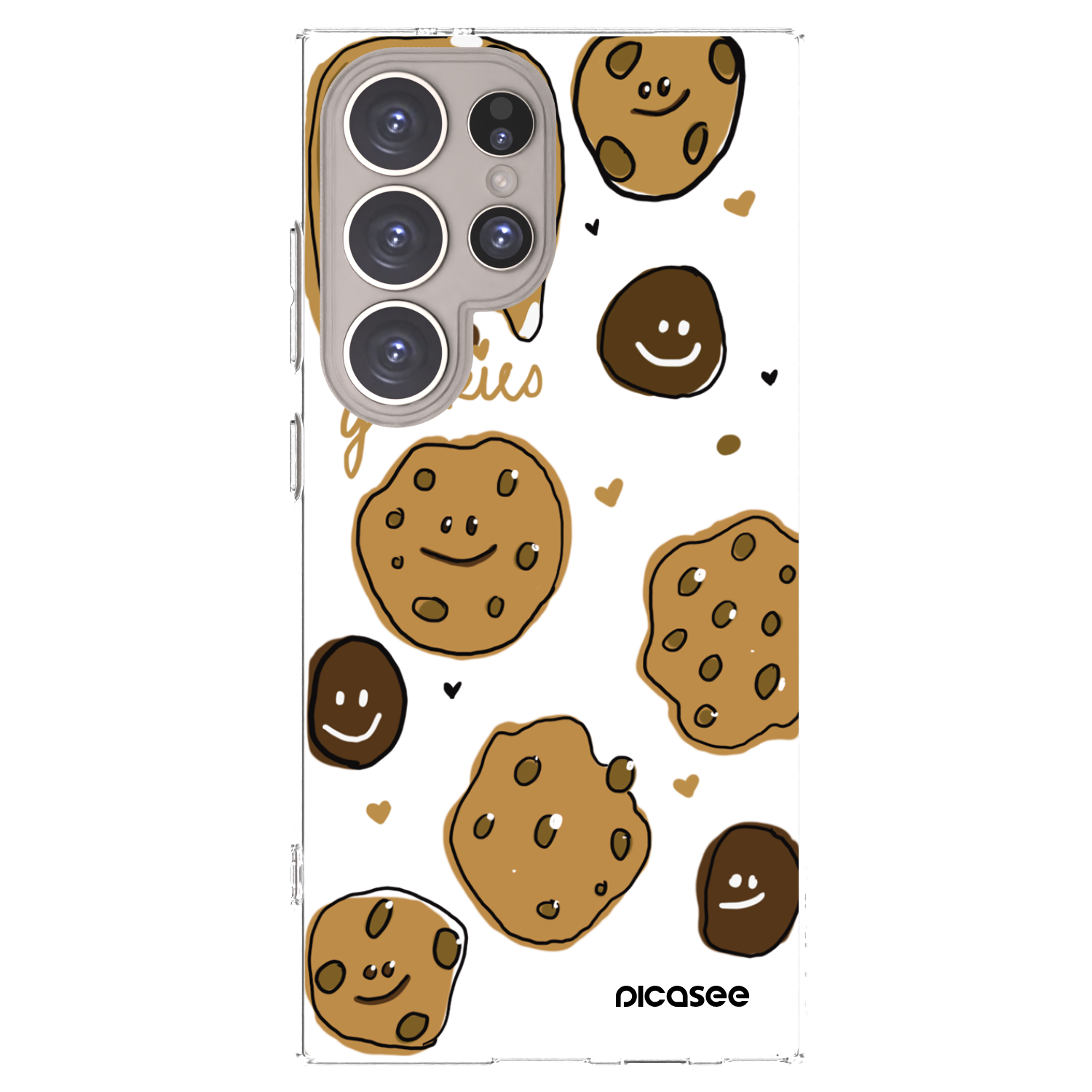 Picasee silikonska prozirna maskica za Samsung Galaxy S24 Ultra S928B 5G - Gookies