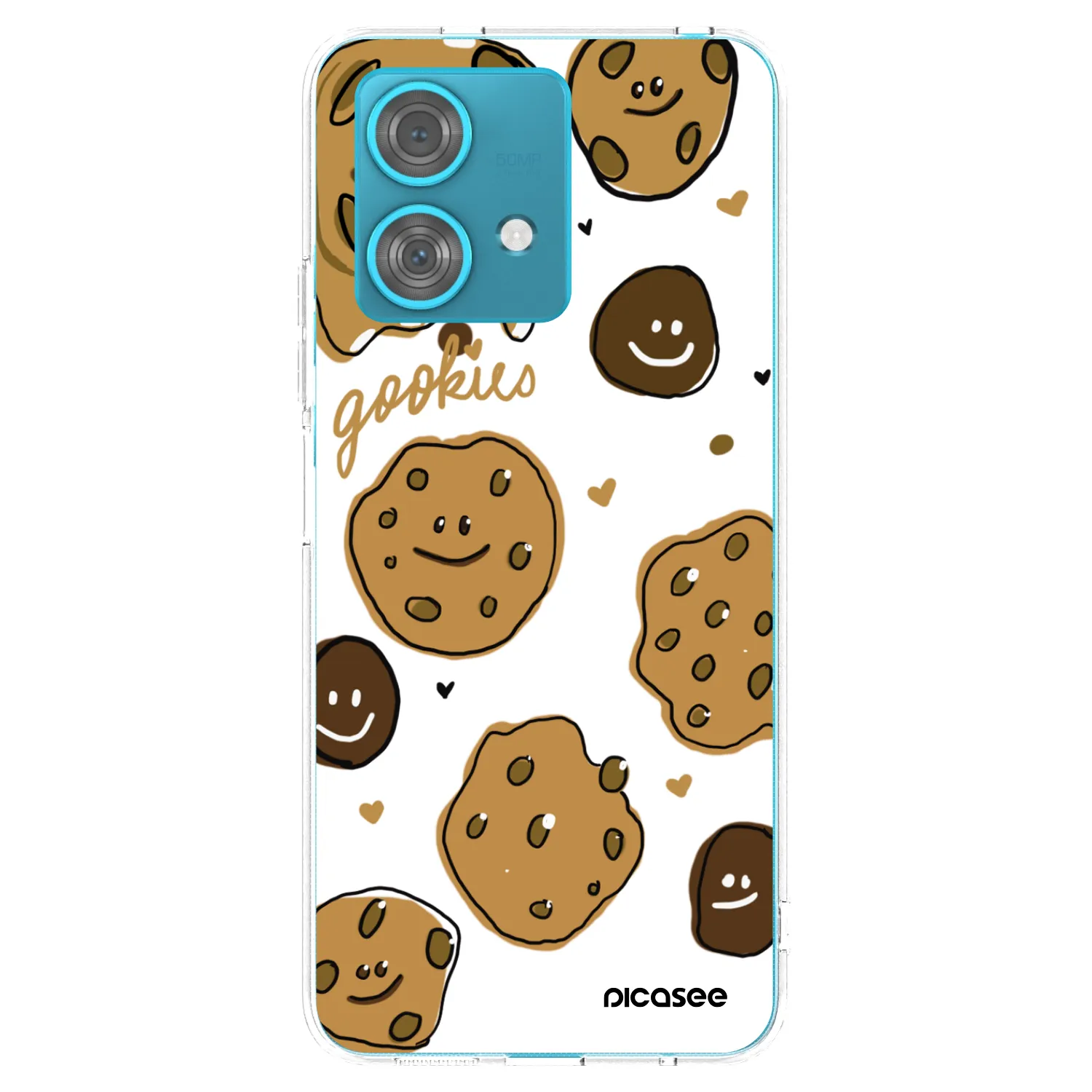 Picasee silikonska prozirna maskica za Motorola Edge 40 Neo - Gookies