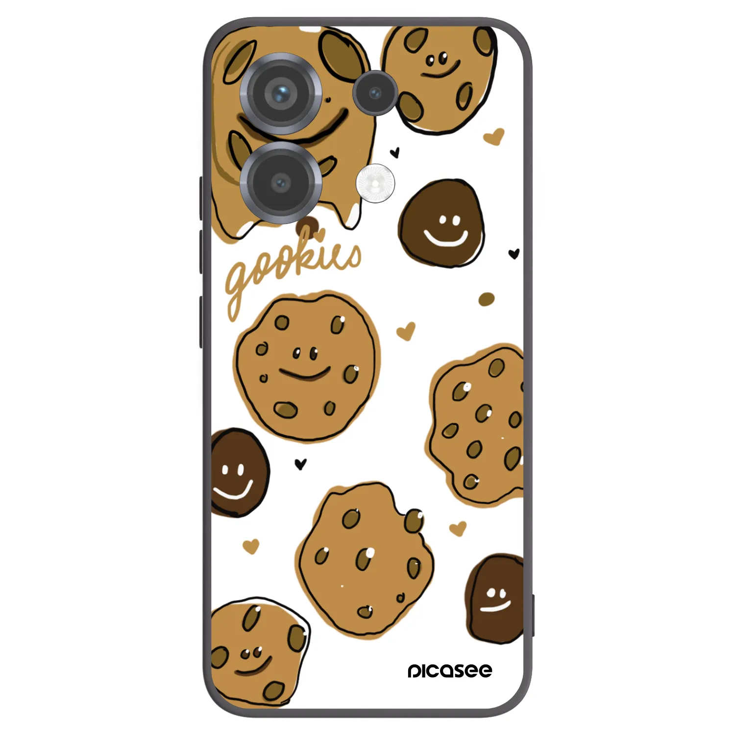 Picasee crna silikonska maskica za Xiaomi Poco X6 - Gookies