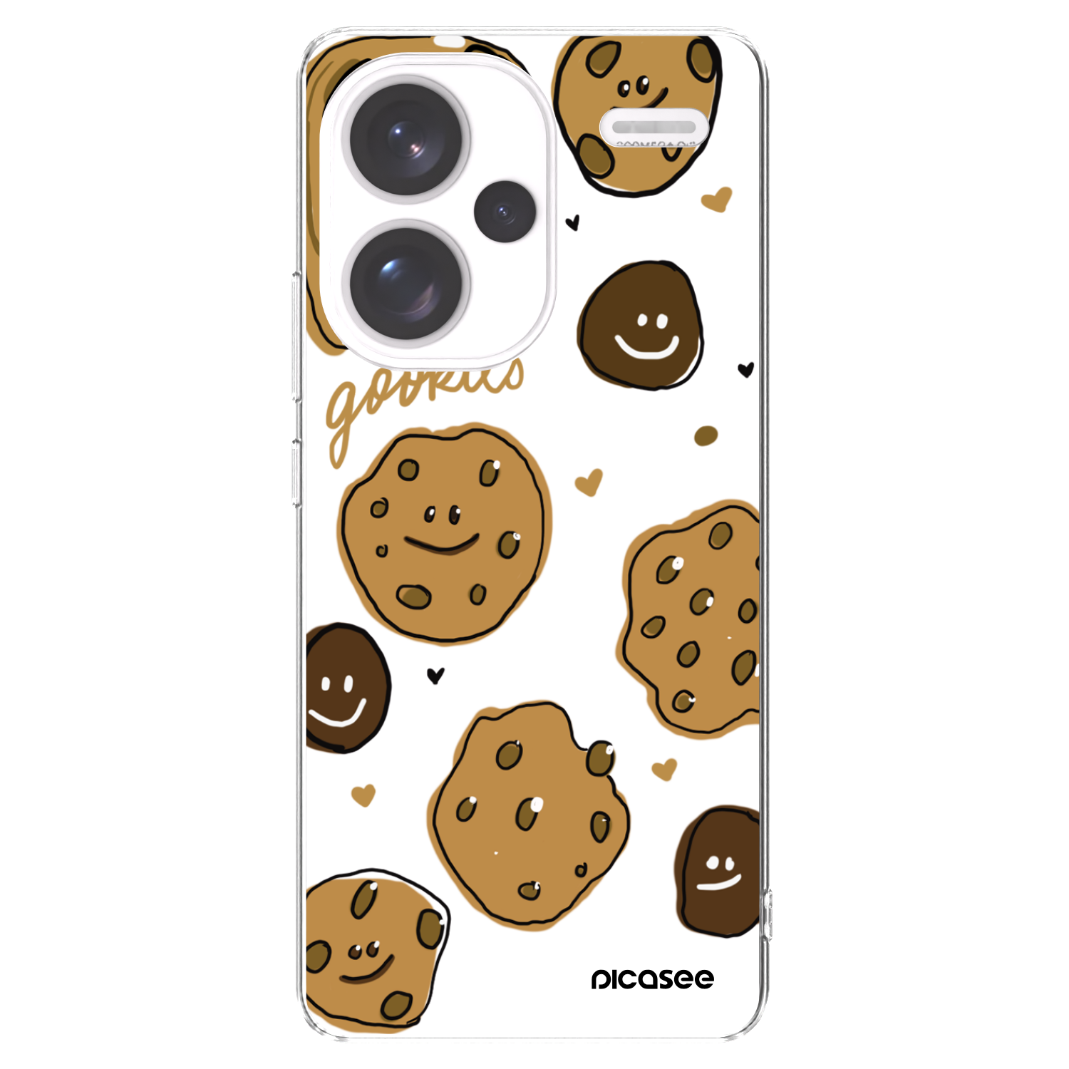 Picasee silikonska prozirna maskica za Xiaomi Redmi Note 13 Pro+ 5G - Gookies