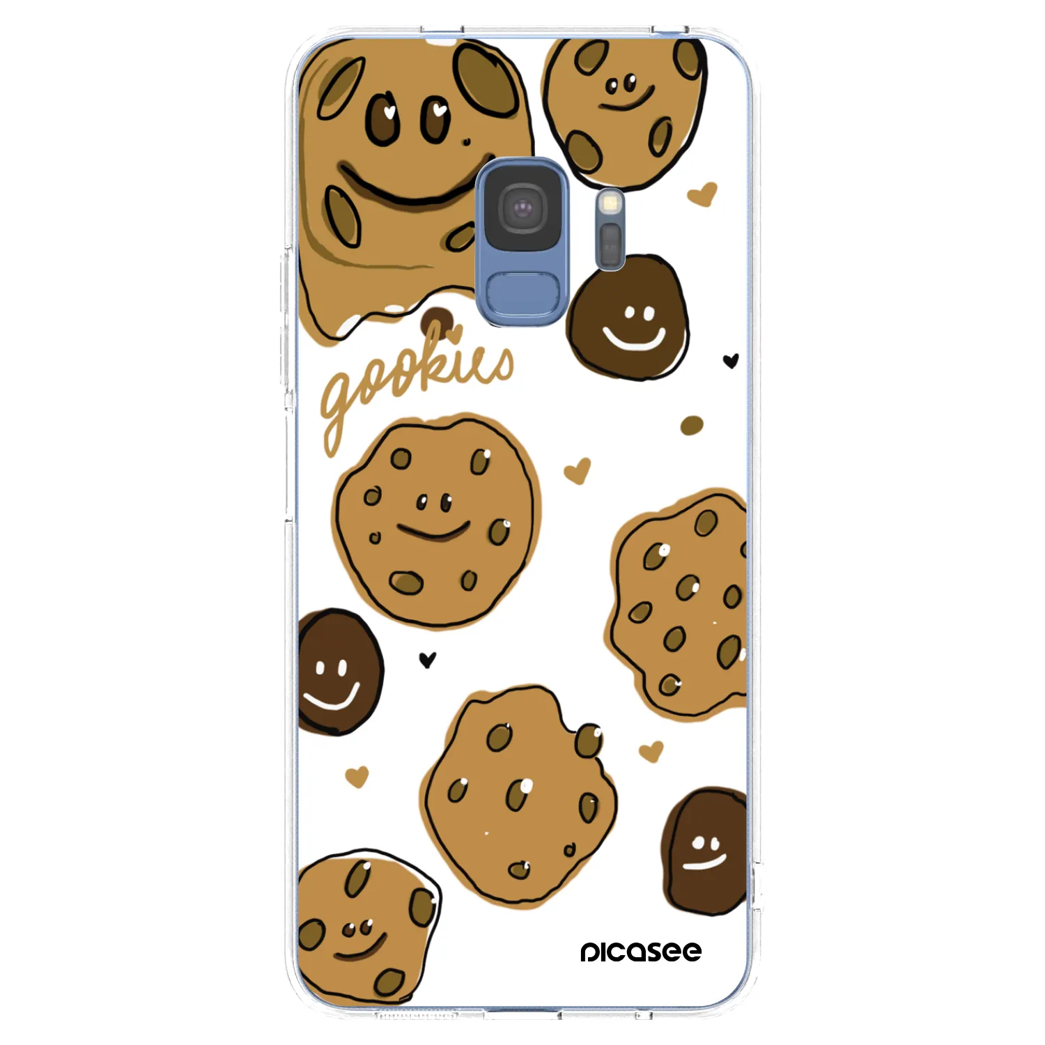 Picasee silikonska prozirna maskica za Samsung Galaxy S9 G960F - Gookies