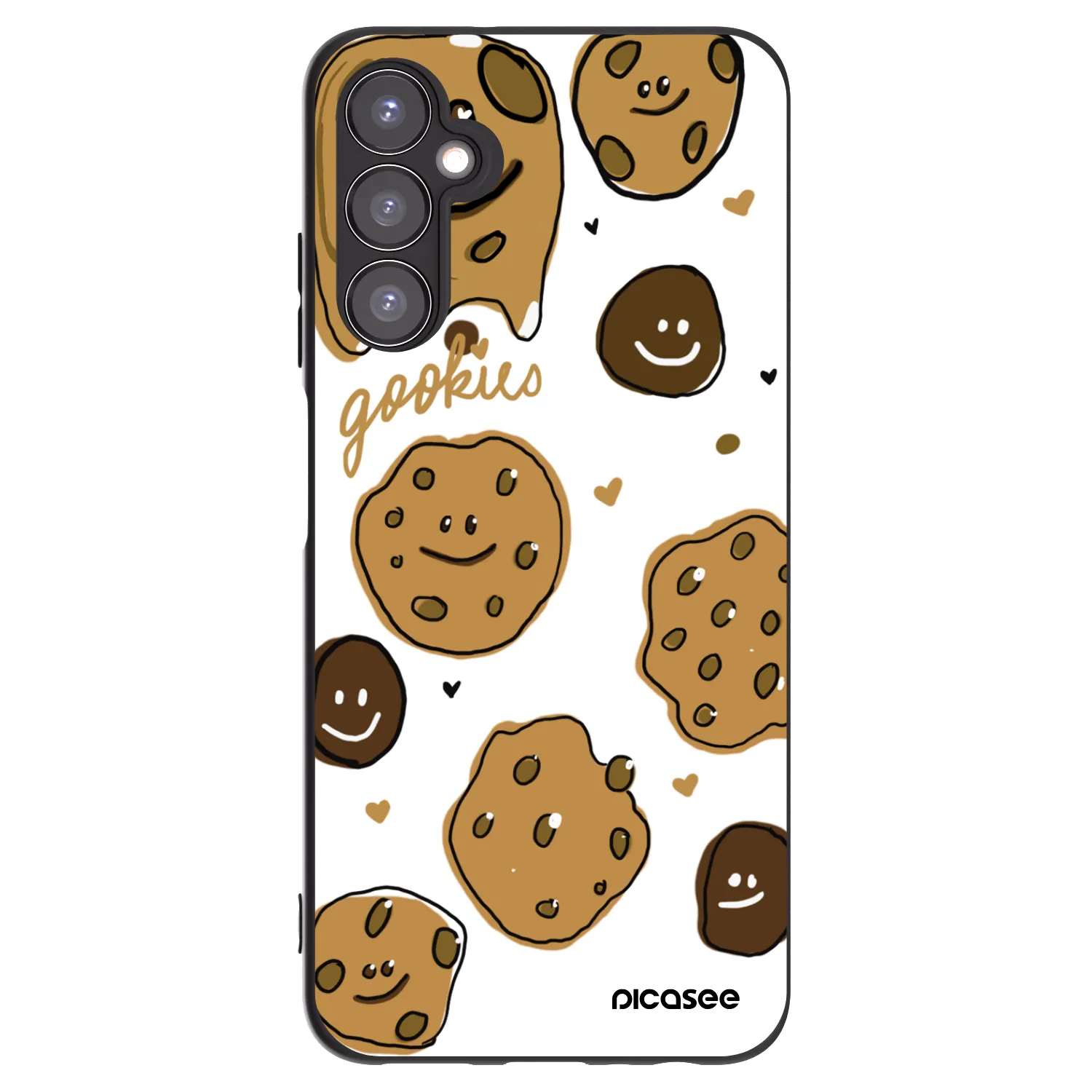 Picasee crna silikonska maskica za Samsung Galaxy A05s A057G - Gookies