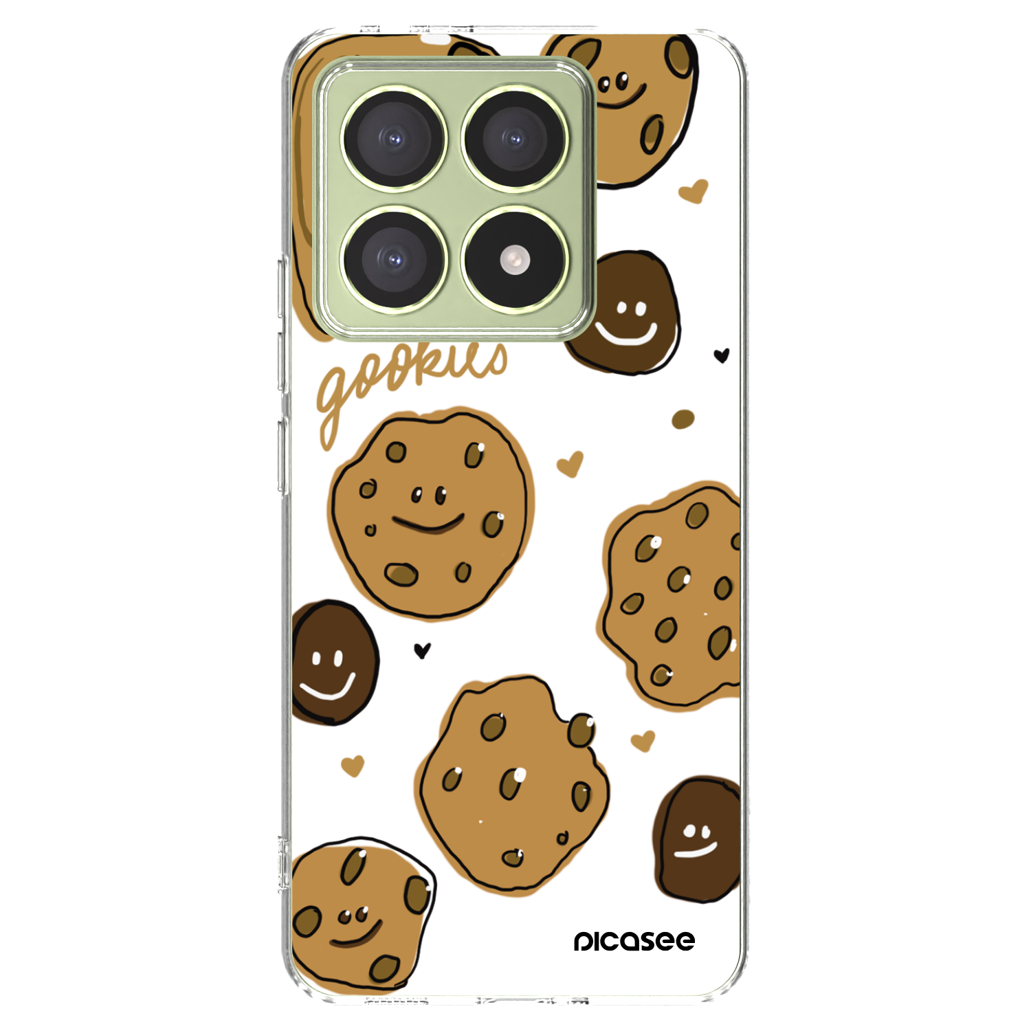 Picasee silikonska prozirna maskica za Xiaomi 14T - Gookies