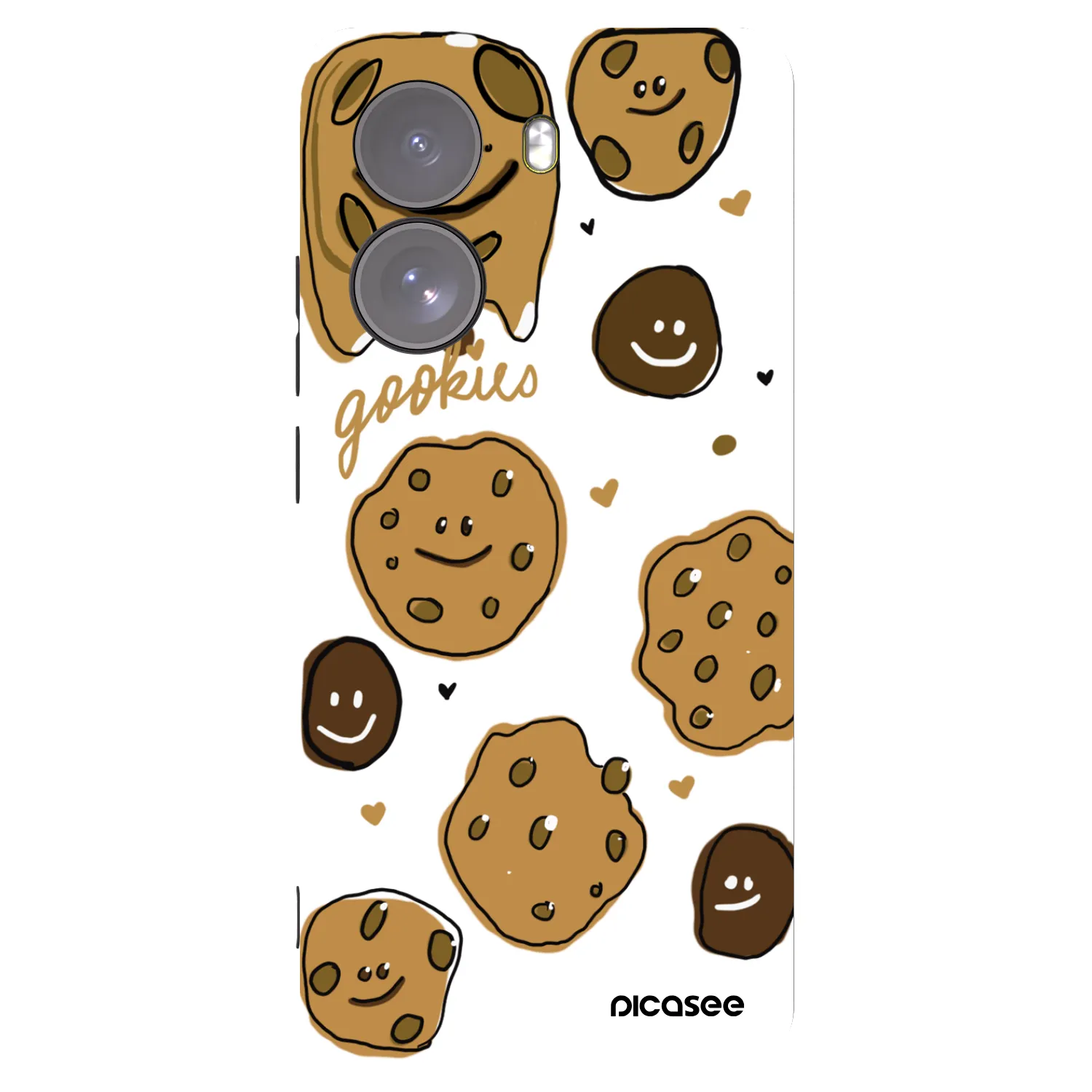 Picasee crna silikonska maskica za Xiaomi Poco X7 - Gookies