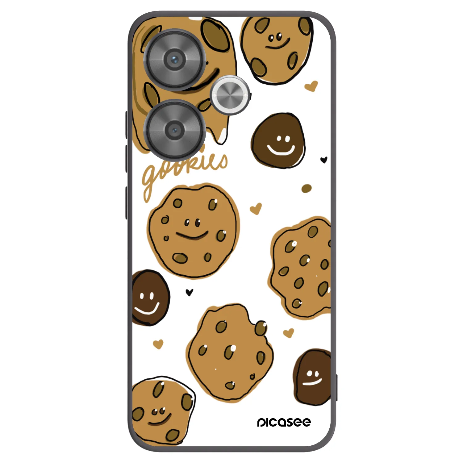Picasee crna silikonska maskica za Xiaomi Poco F6 - Gookies