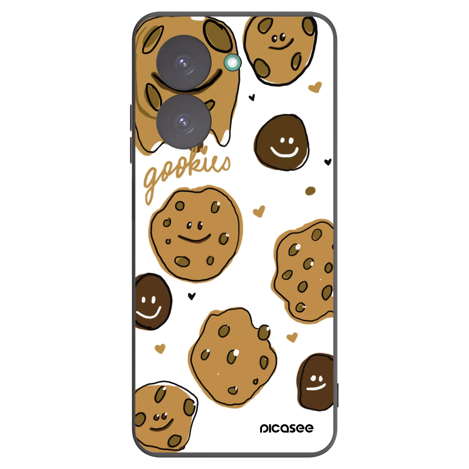 Picasee crna silikonska maskica za Xiaomi Redmi A5 - Gookies