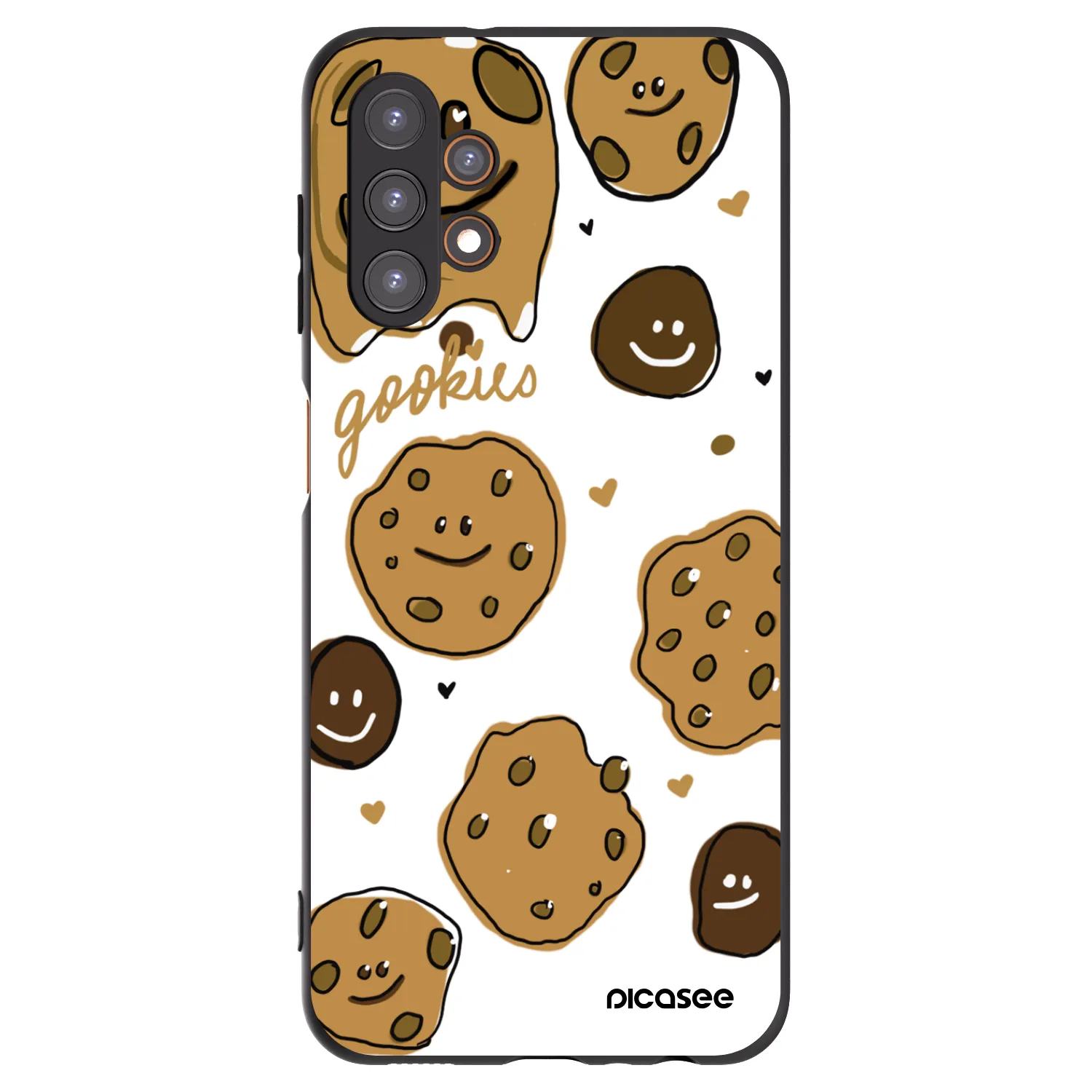 Picasee crna silikonska maskica za Samsung Galaxy A13 5G - Gookies