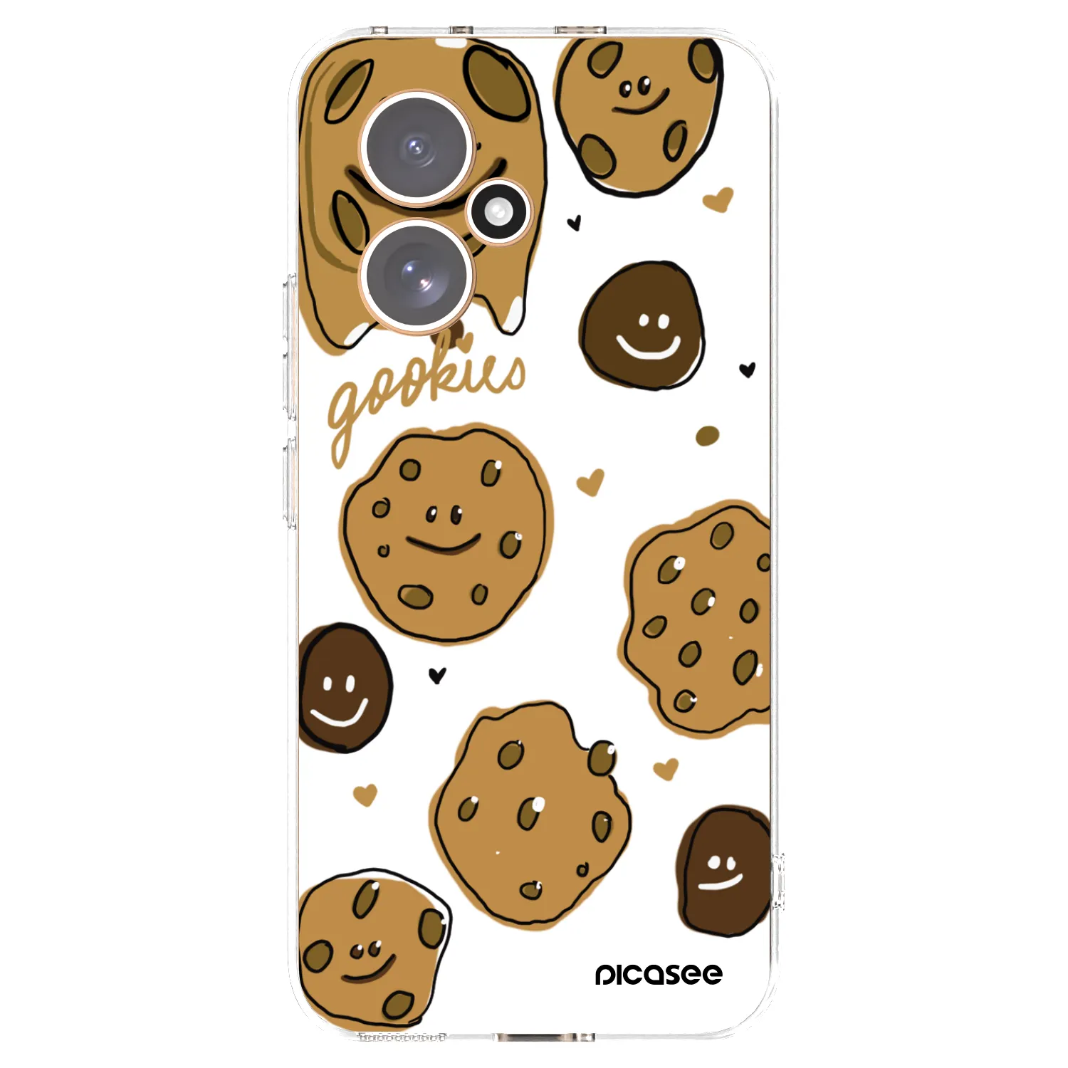 Picasee silikonska prozirna maskica za Honor 400 5G - Gookies